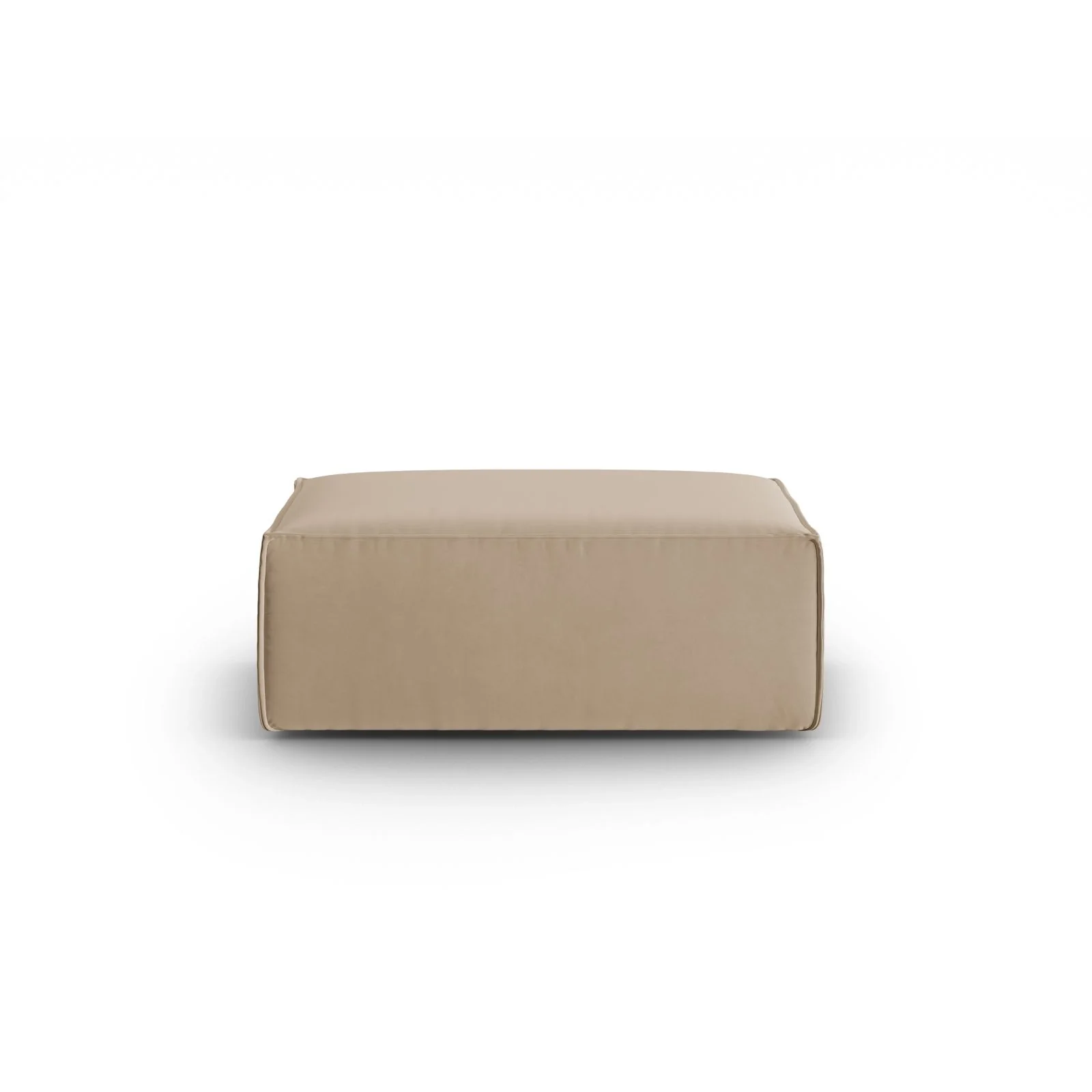 Mackay Pouf aus Samt oder Strukturstoff, 100x69x40 cm - Image 5