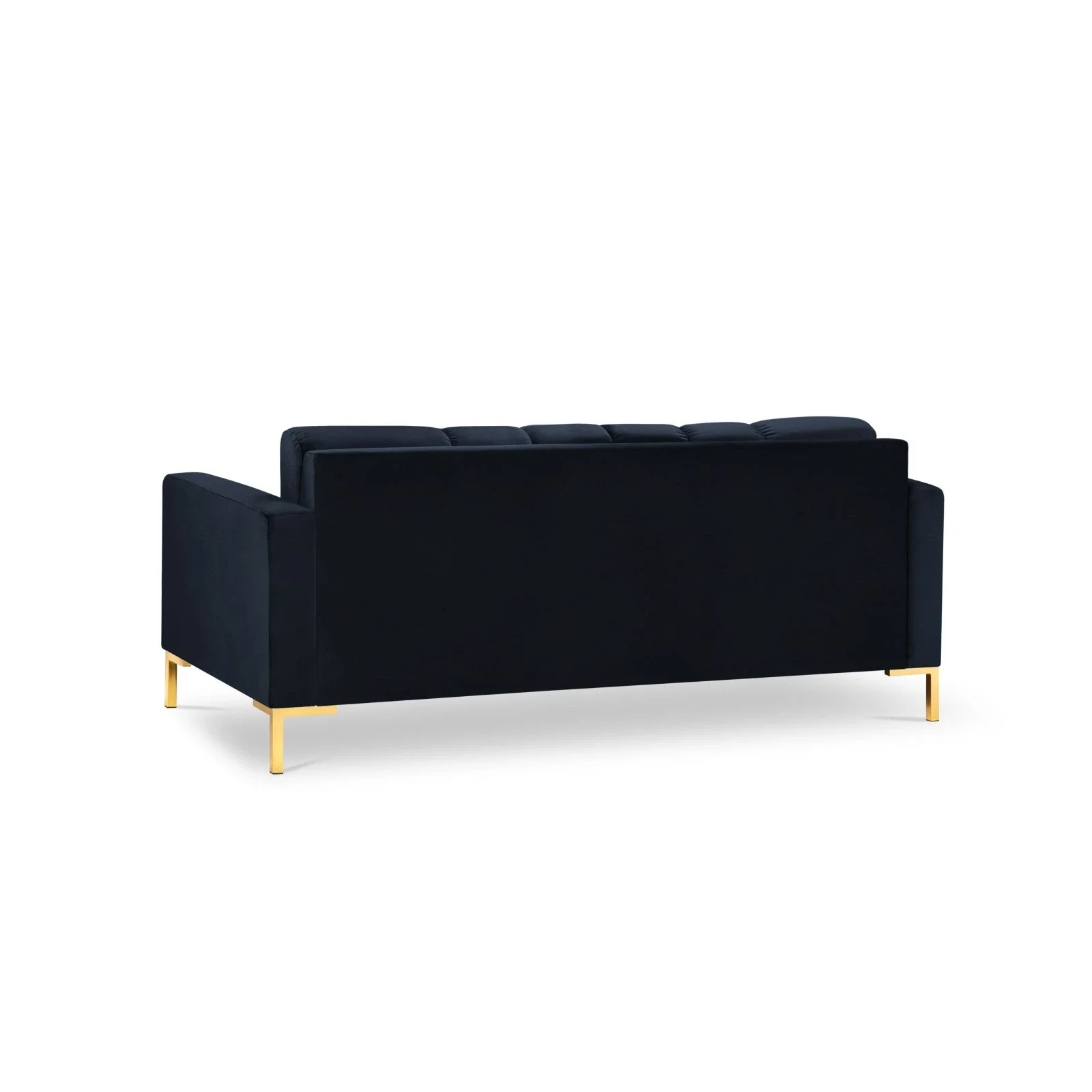 Mamaia 2-Sitzer Sofa, Beine Goldmetall, mit Bezug aus Samt oder Strukturstoff, 152x96 cm - Image 108
