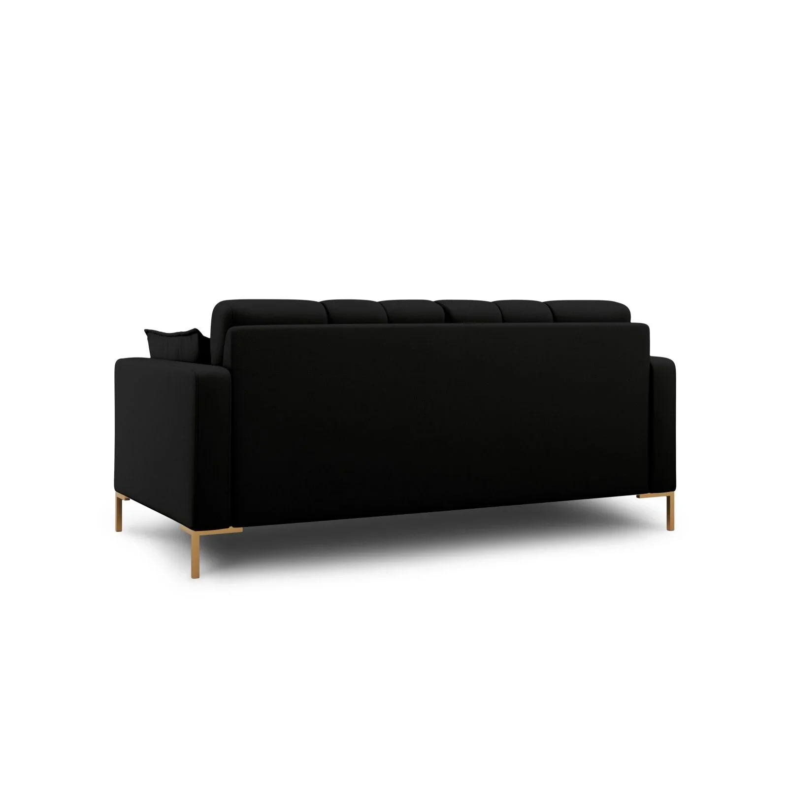 Mamaia 2-Sitzer Sofa, Beine Goldmetall, mit Bezug aus Samt oder Strukturstoff, 152x96 cm - Image 23
