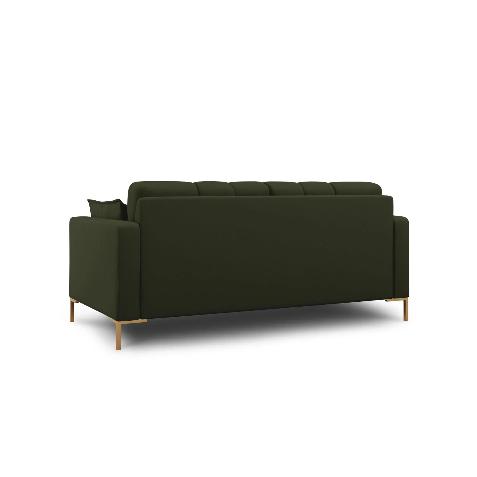 Mamaia 2-Sitzer Sofa, Beine Goldmetall, mit Bezug aus Samt oder Strukturstoff, 152x96 cm - Image 33