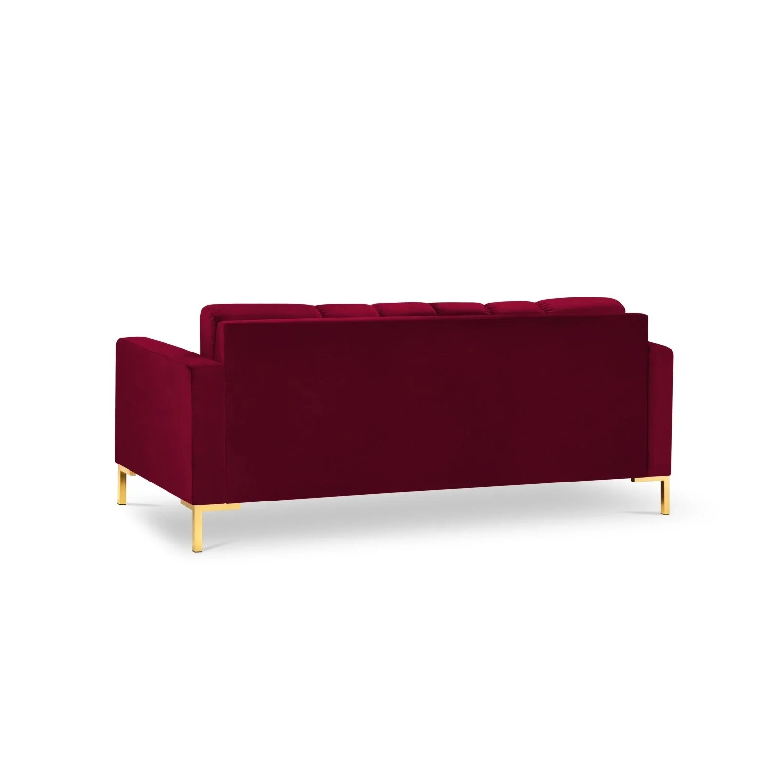 Mamaia 2-Sitzer Sofa, Beine Goldmetall, mit Bezug aus Samt oder Strukturstoff, 152x96 cm - Image 60