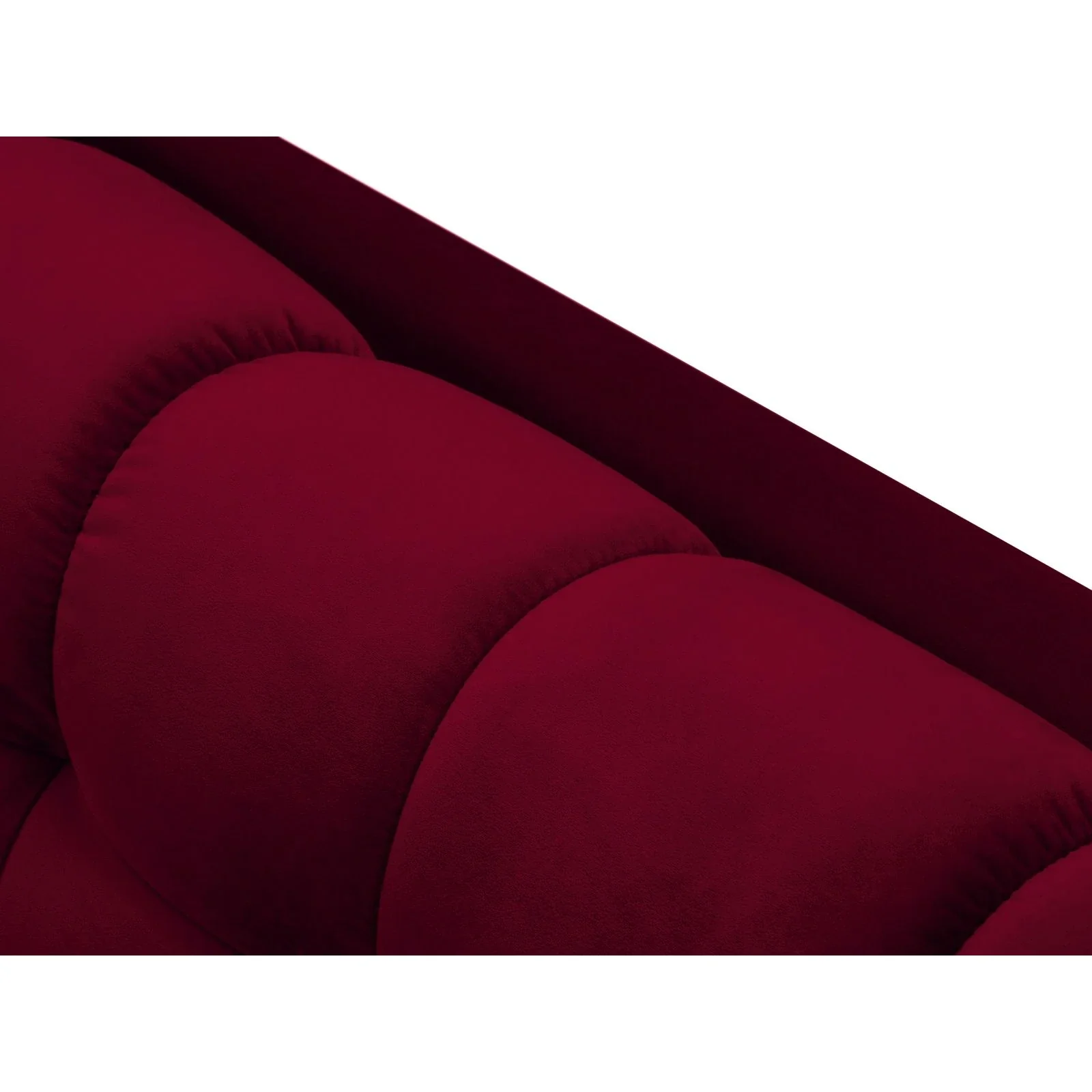 Mamaia 2-Sitzer Sofa, Beine Goldmetall, mit Bezug aus Samt oder Strukturstoff, 152x96 cm - Image 63