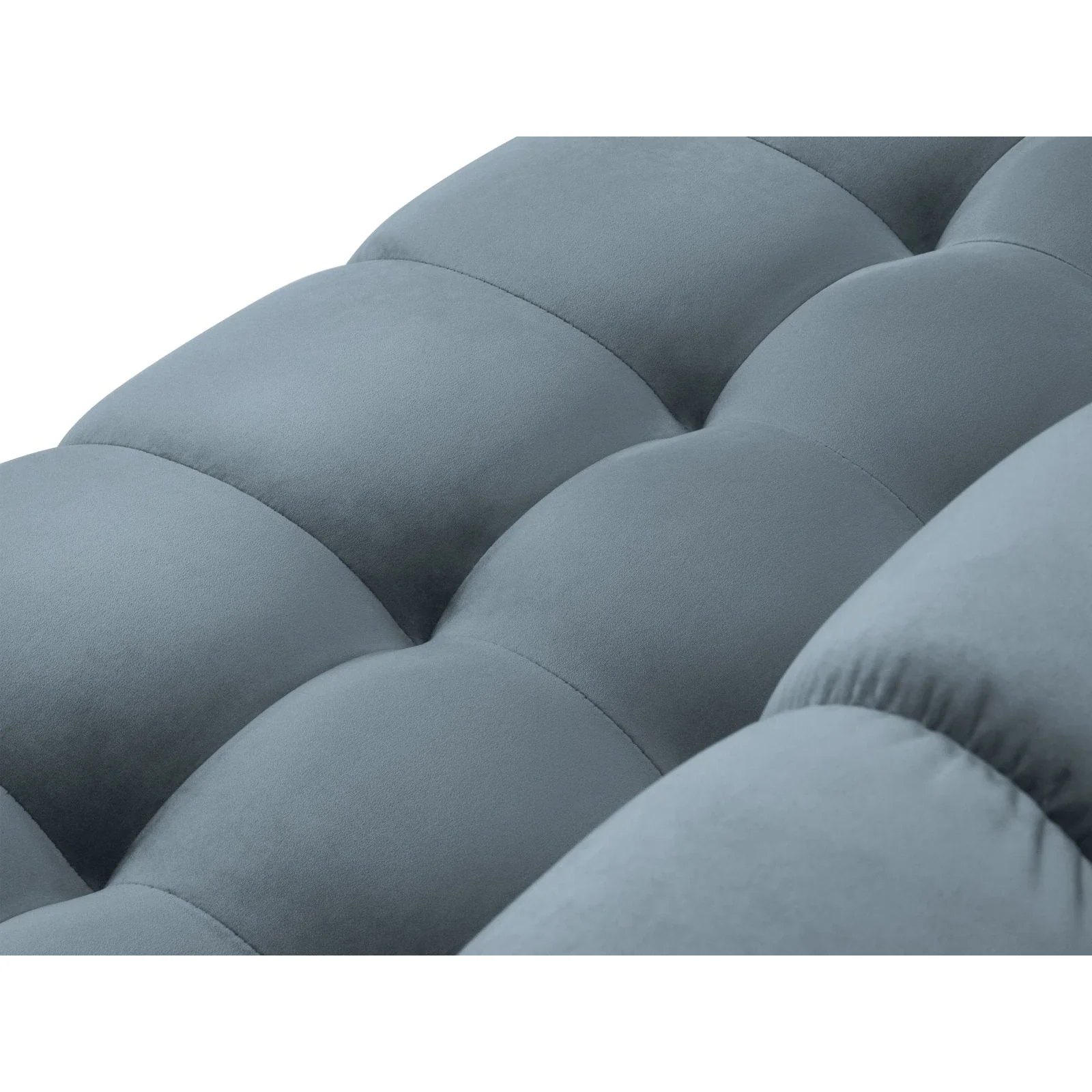 Mamaia 2-Sitzer Sofa, Beine Goldmetall, mit Bezug aus Samt oder Strukturstoff, 152x96 cm - Image 96