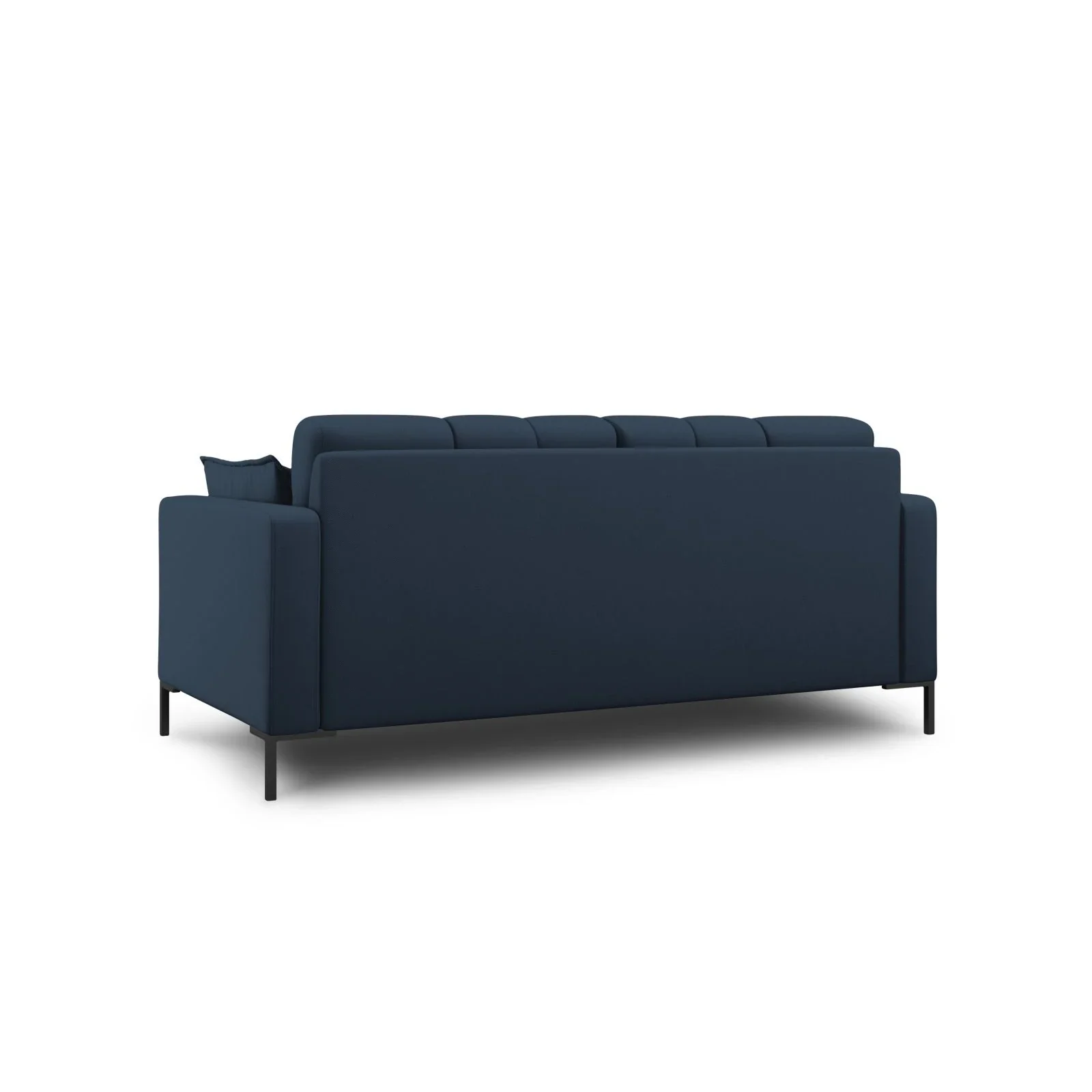 Mamaia 2-Sitzer Sofa, Metallbeine Schwarz, mit Bezug aus Samt oder Strukturstoff, 152x96 cm - Image 28
