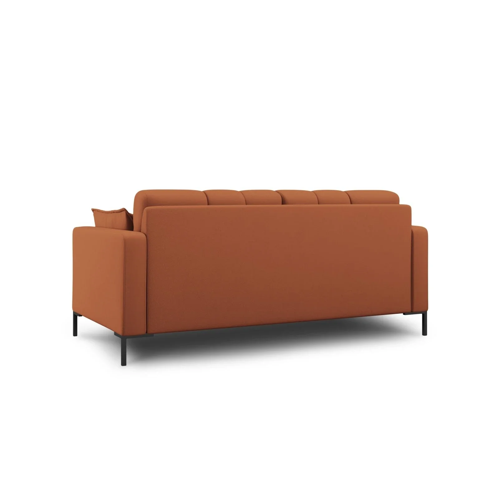 Mamaia 2-Sitzer Sofa, Metallbeine Schwarz, mit Bezug aus Samt oder Strukturstoff, 152x96 cm - Image 38