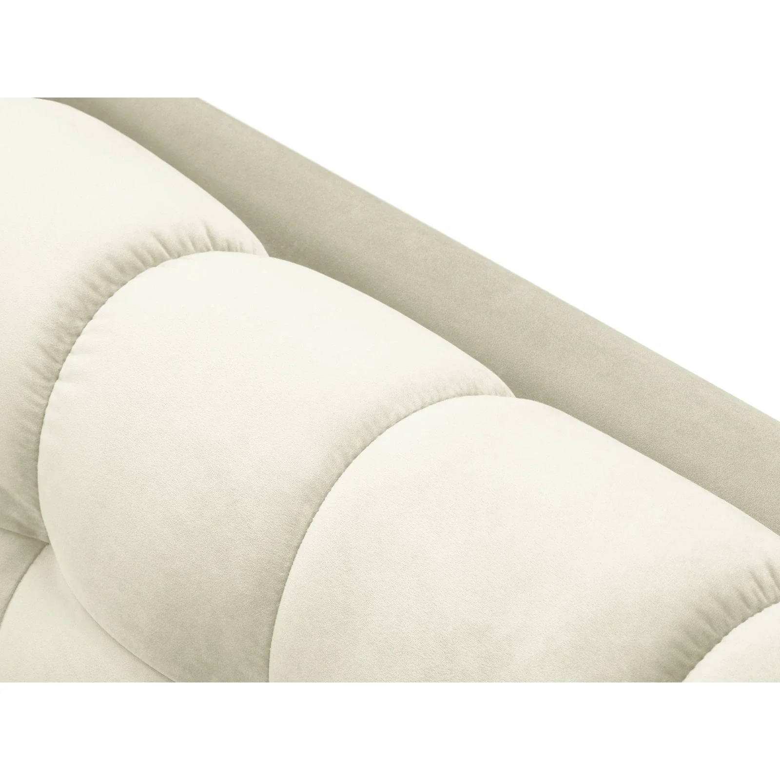 Mamaia 2-Sitzer Sofa, Metallbeine Schwarz, mit Bezug aus Samt oder Strukturstoff, 152x96 cm - Image 47