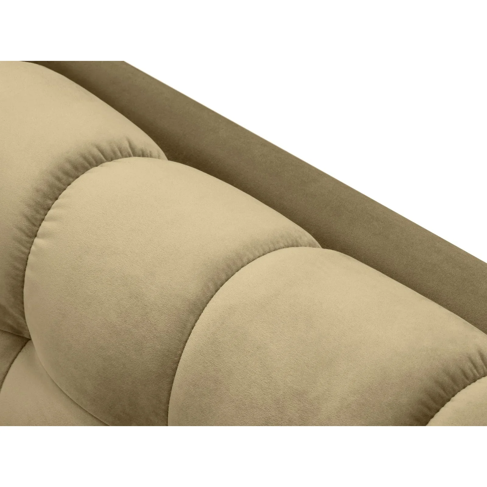 Mamaia 2-Sitzer Sofa, Metallbeine Schwarz, mit Bezug aus Samt oder Strukturstoff, 152x96 cm - Image 55