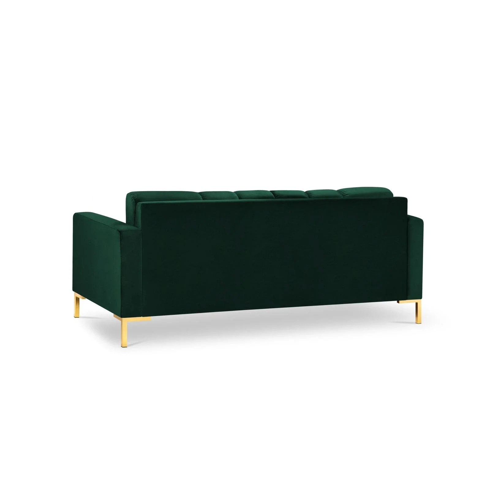 Mamaia 3-Sitzer Sofa, Beine Goldmetall, mit Bezug aus Samt oder Strukturstoff, 177x96 cm - Image 84
