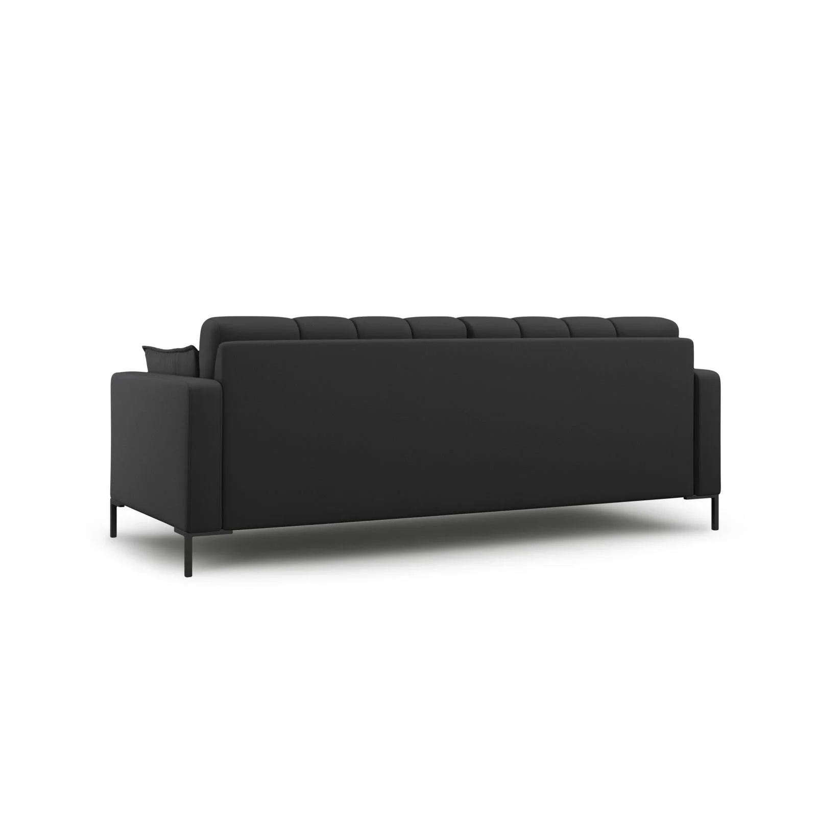 Mamaia 3-Sitzer Sofa, Metallbeine Schwarz, mit Bezug aus Samt oder Strukturstoff, 177x96 cm - Image 18