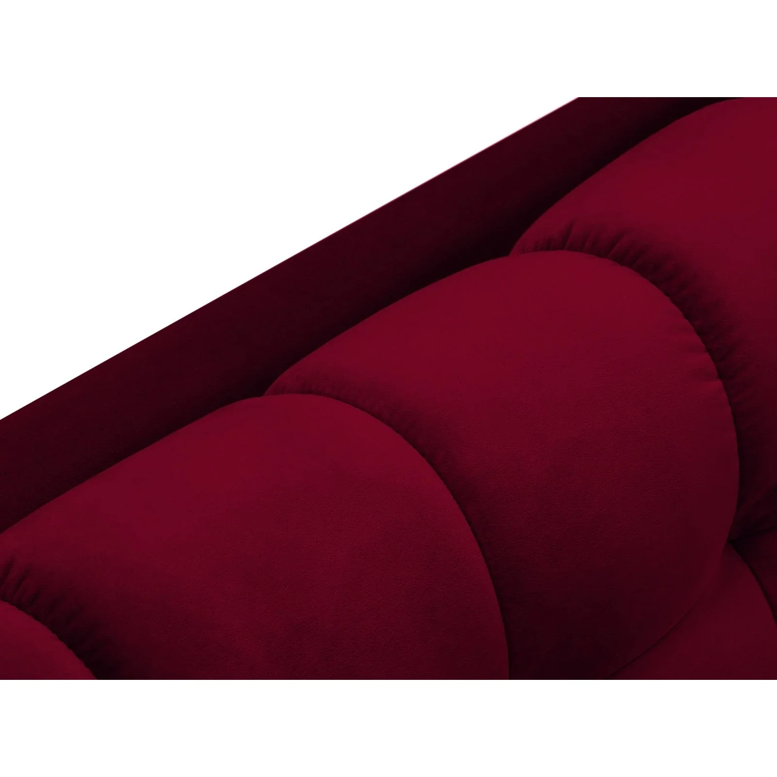 Mamaia 4-Sitzer Ecksofa, Linke Seite, Metallbeine Schwarz, mit Bezug aus Samt oder Strukturstoff, 293x185 cm - Image 103