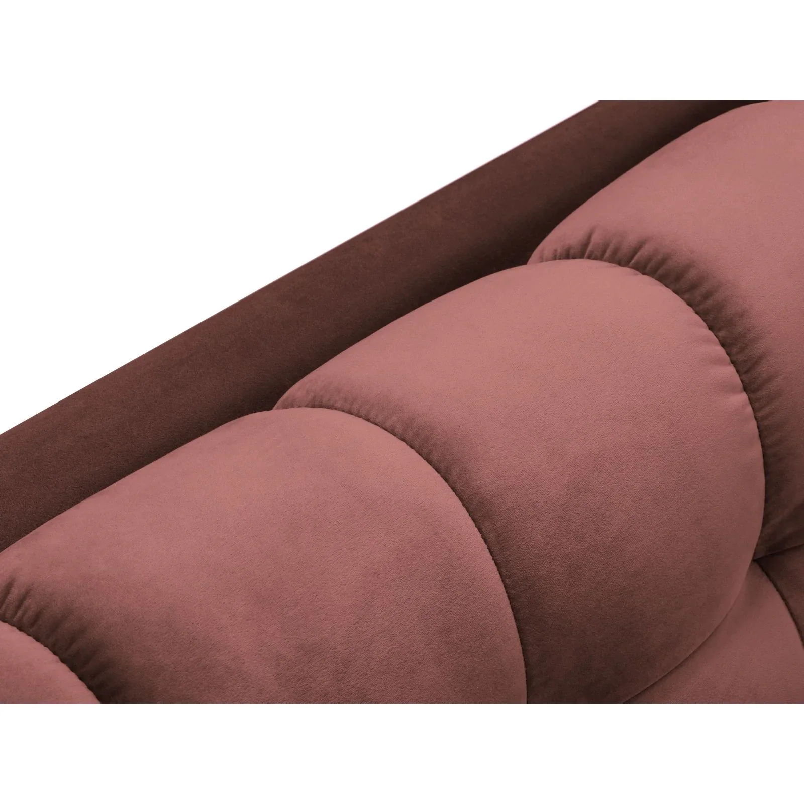 Mamaia 4-Sitzer Ecksofa, Linke Seite, Metallbeine Schwarz, mit Bezug aus Samt oder Strukturstoff, 293x185 cm - Image 111