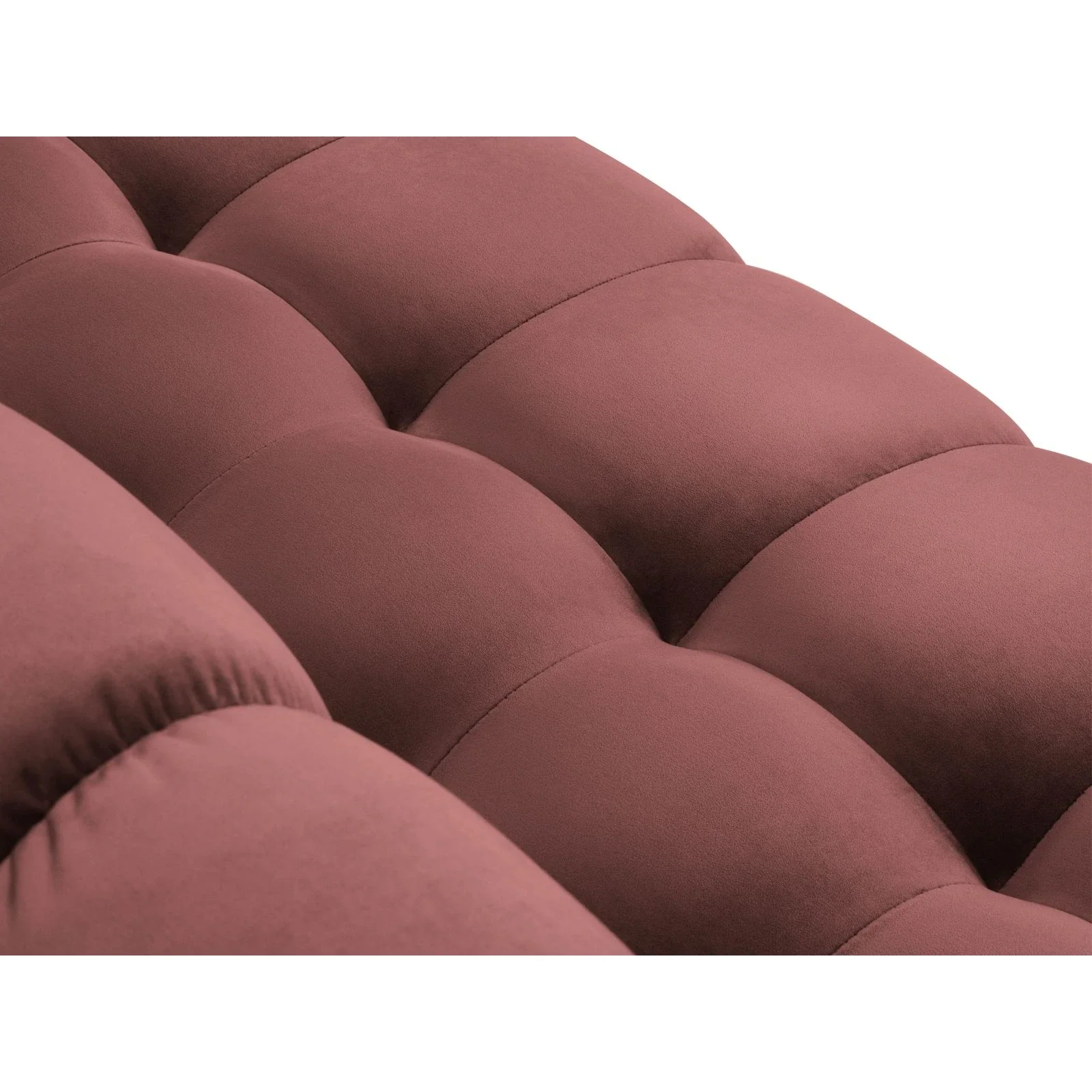 Mamaia 4-Sitzer Ecksofa, Linke Seite, Metallbeine Schwarz, mit Bezug aus Samt oder Strukturstoff, 293x185 cm - Image 112