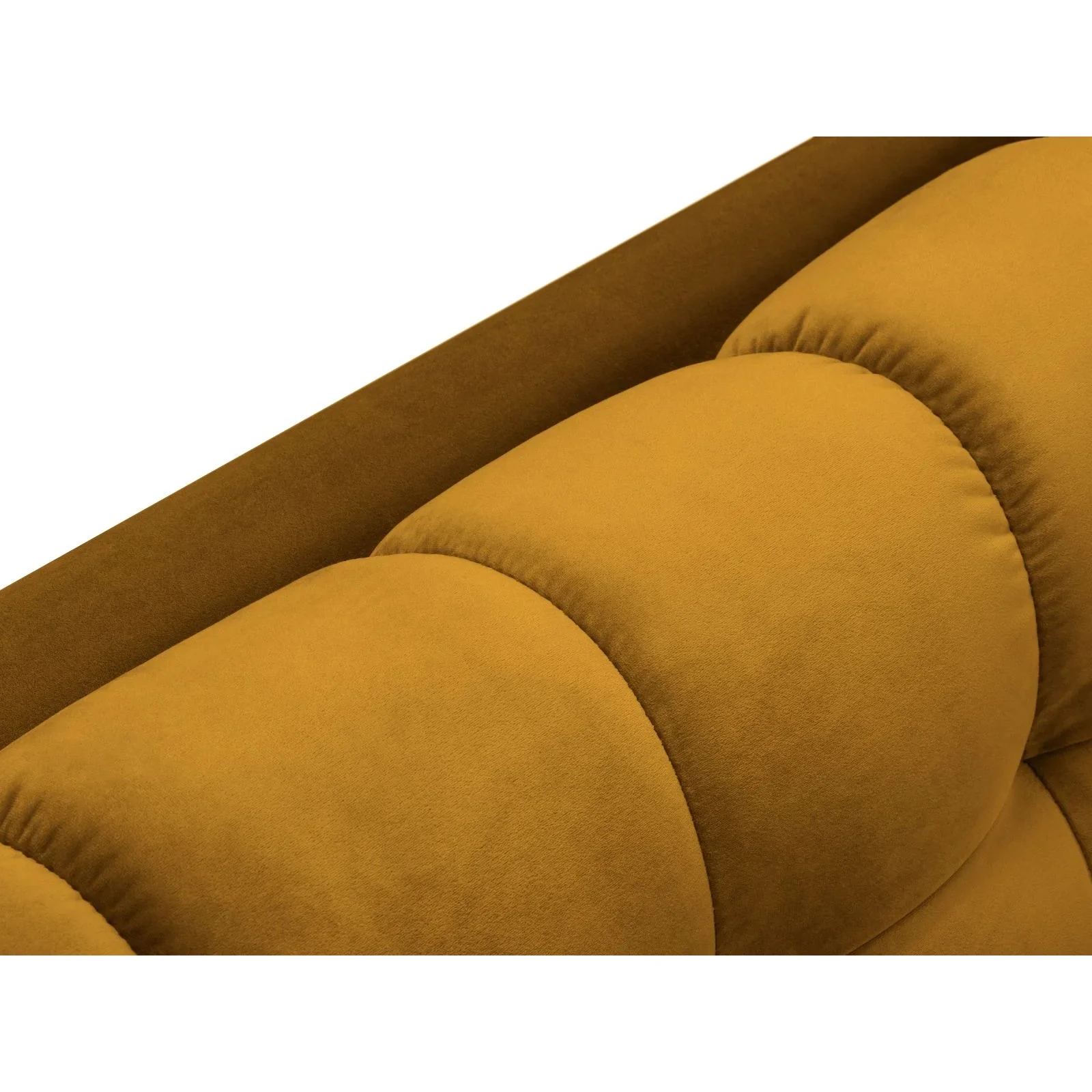 Mamaia 4-Sitzer Ecksofa, Linke Seite, Metallbeine Schwarz, mit Bezug aus Samt oder Strukturstoff, 293x185 cm - Image 119