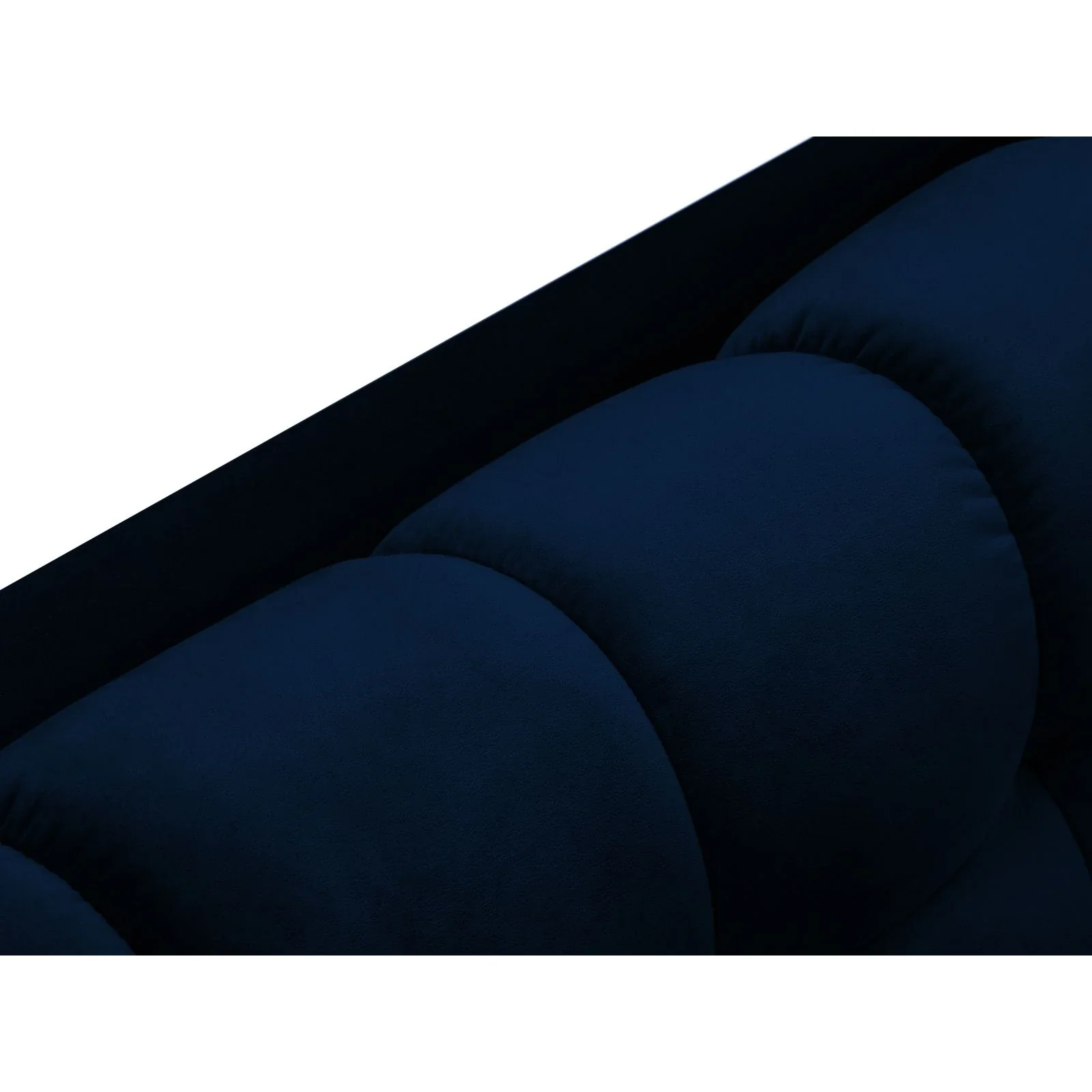 Mamaia 4-Sitzer Ecksofa, Linke Seite, Metallbeine Schwarz, mit Bezug aus Samt oder Strukturstoff, 293x185 cm - Image 143