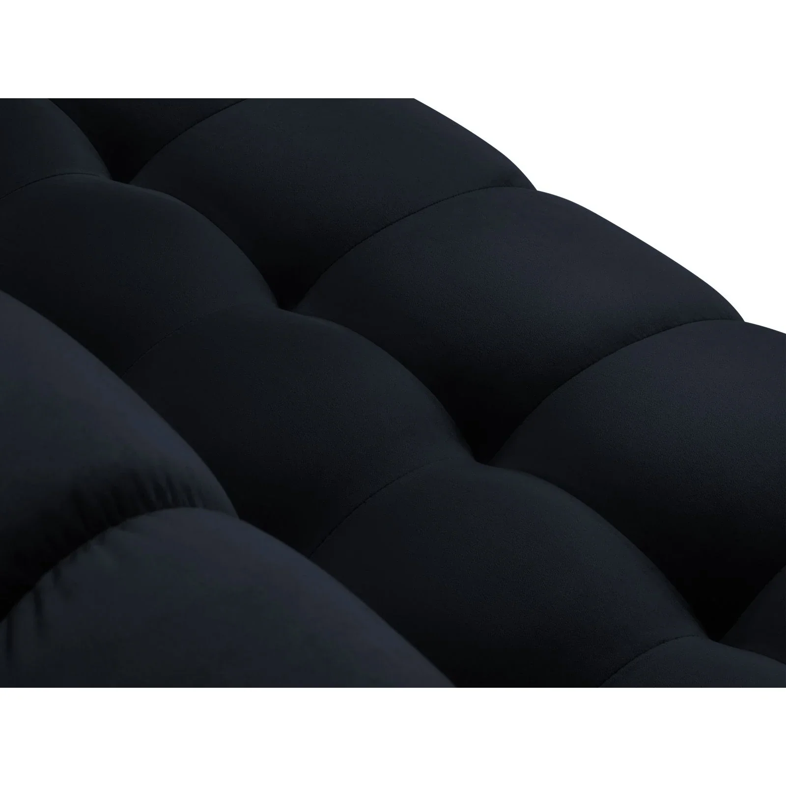 Mamaia 4-Sitzer Ecksofa, Linke Seite, Metallbeine Schwarz, mit Bezug aus Samt oder Strukturstoff, 293x185 cm - Image 152