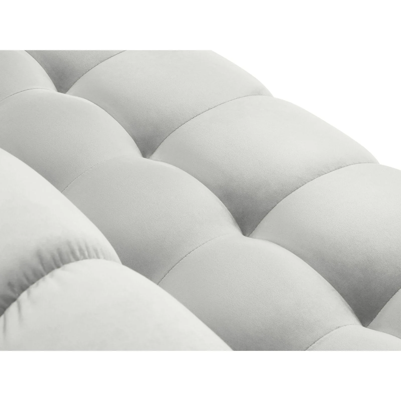 Mamaia 4-Sitzer Ecksofa, Linke Seite, Metallbeine Schwarz, mit Bezug aus Samt oder Strukturstoff, 293x185 cm - Image 64