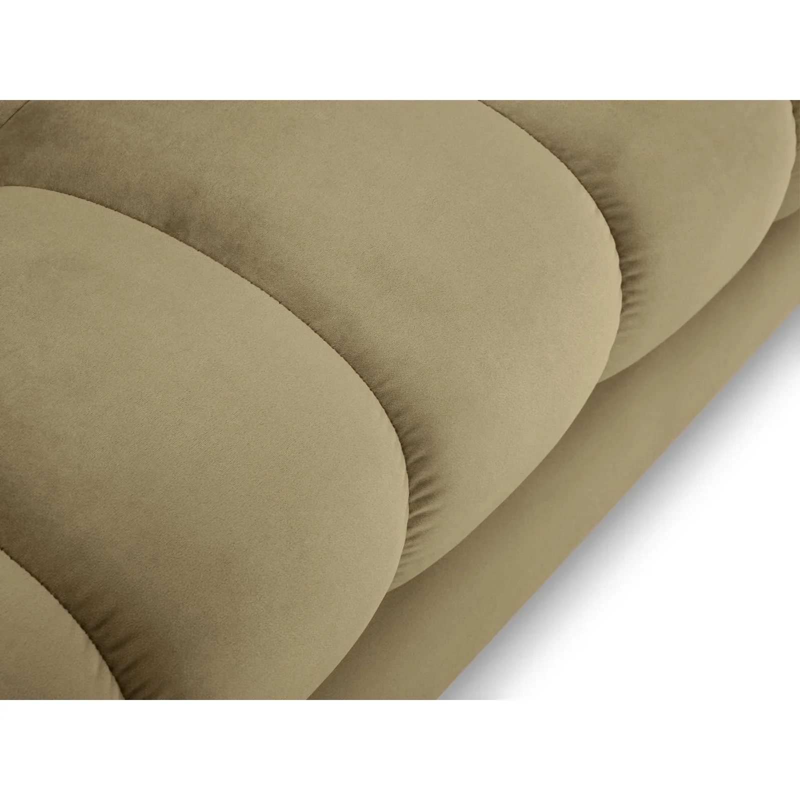 Mamaia 4-Sitzer Ecksofa, Linke Seite, Metallbeine Schwarz, mit Bezug aus Samt oder Strukturstoff, 293x185 cm - Image 94