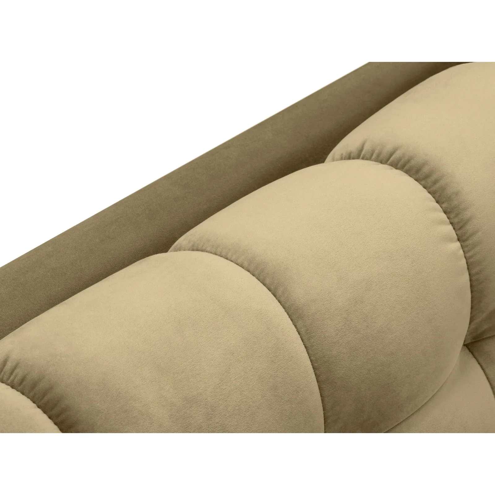 Mamaia 4-Sitzer Ecksofa, Linke Seite, Metallbeine Schwarz, mit Bezug aus Samt oder Strukturstoff, 293x185 cm - Image 95