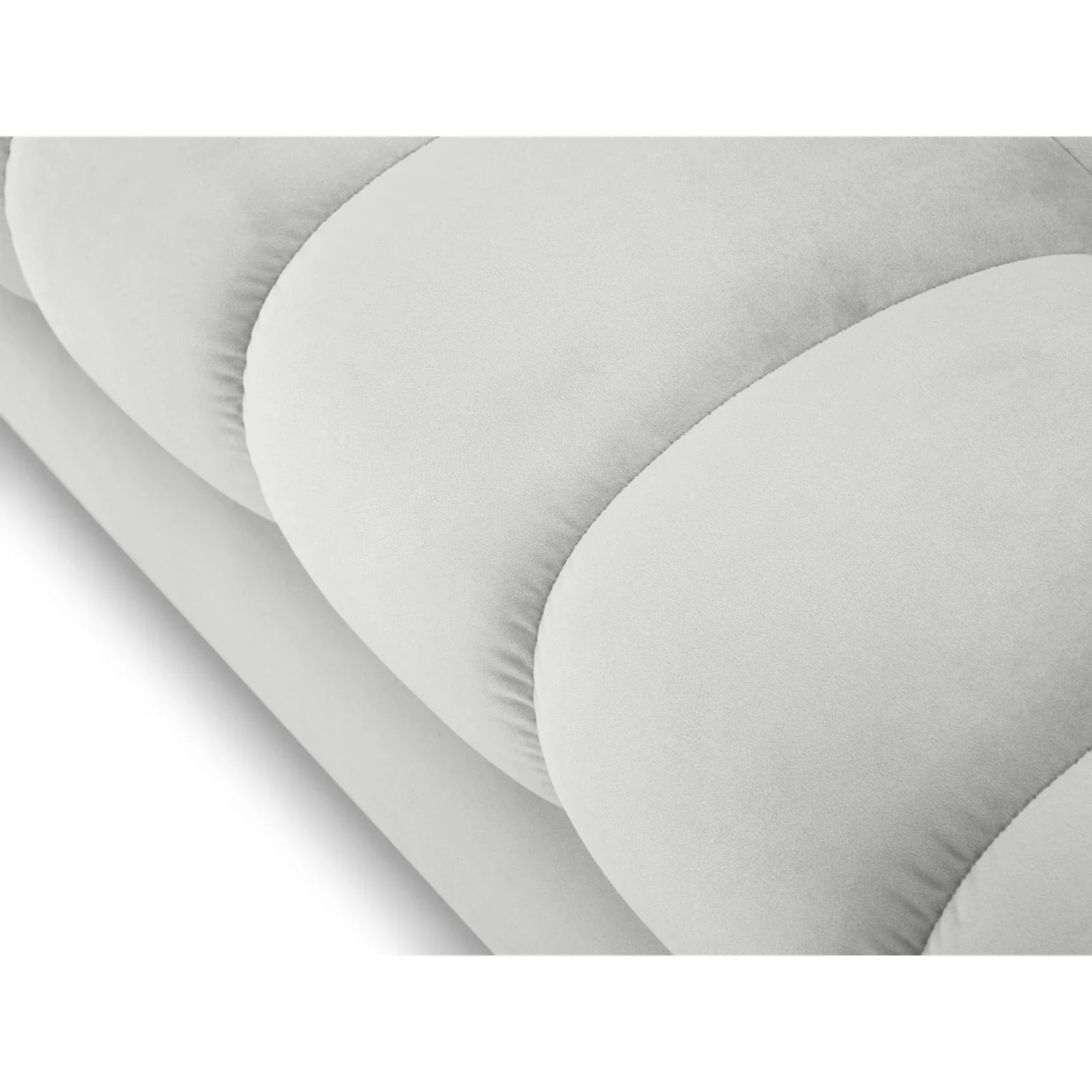 Mamaia 4-Sitzer Sofa, Beine Goldmetall, mit Bezug aus Samt oder Strukturstoff, 217x96 cm - Image 110
