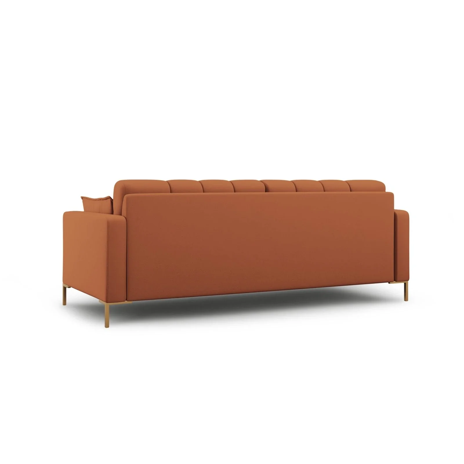Mamaia 4-Sitzer Sofa, Beine Goldmetall, mit Bezug aus Samt oder Strukturstoff, 217x96 cm - Image 31