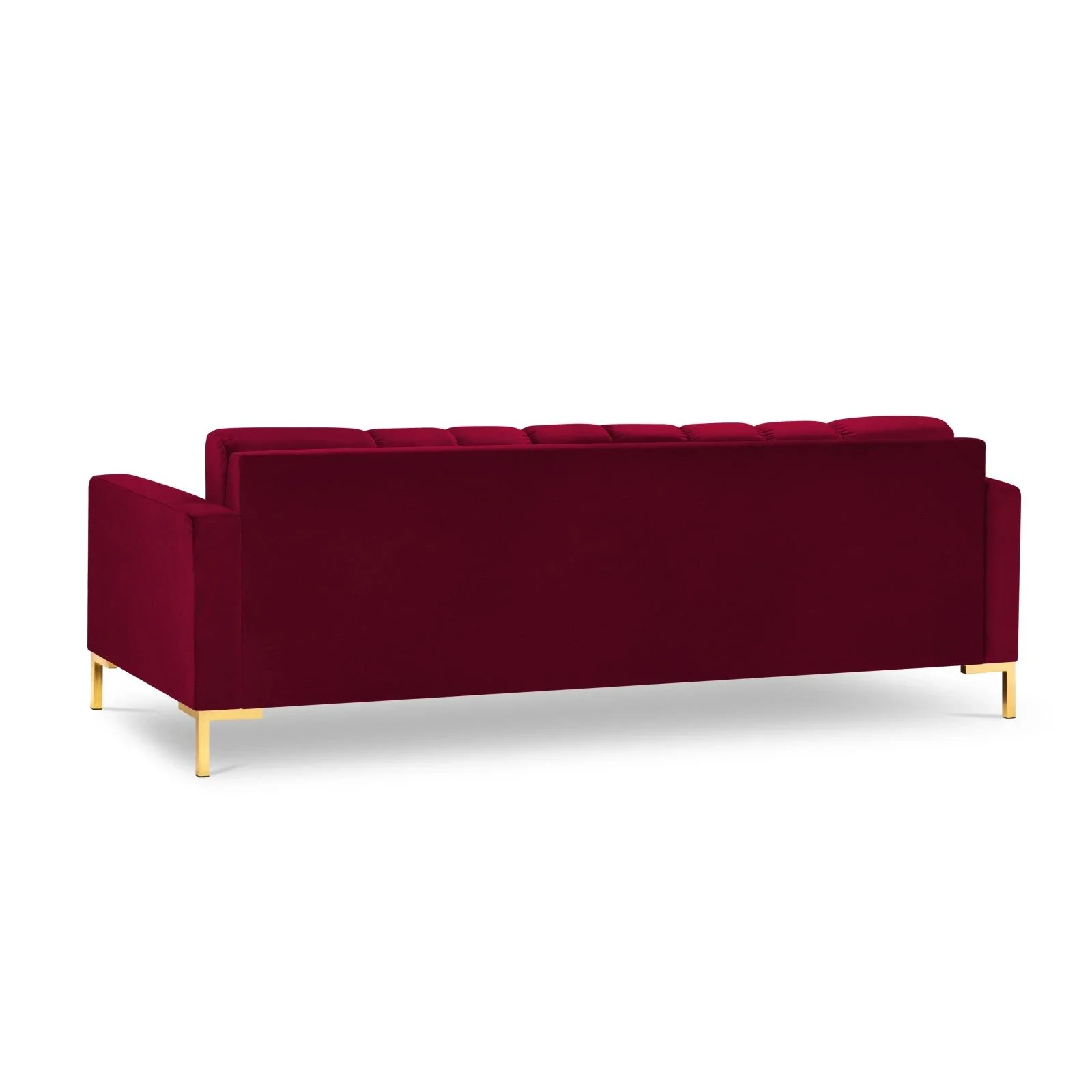 Mamaia 4-Sitzer Sofa, Beine Goldmetall, mit Bezug aus Samt oder Strukturstoff, 217x96 cm - Image 52