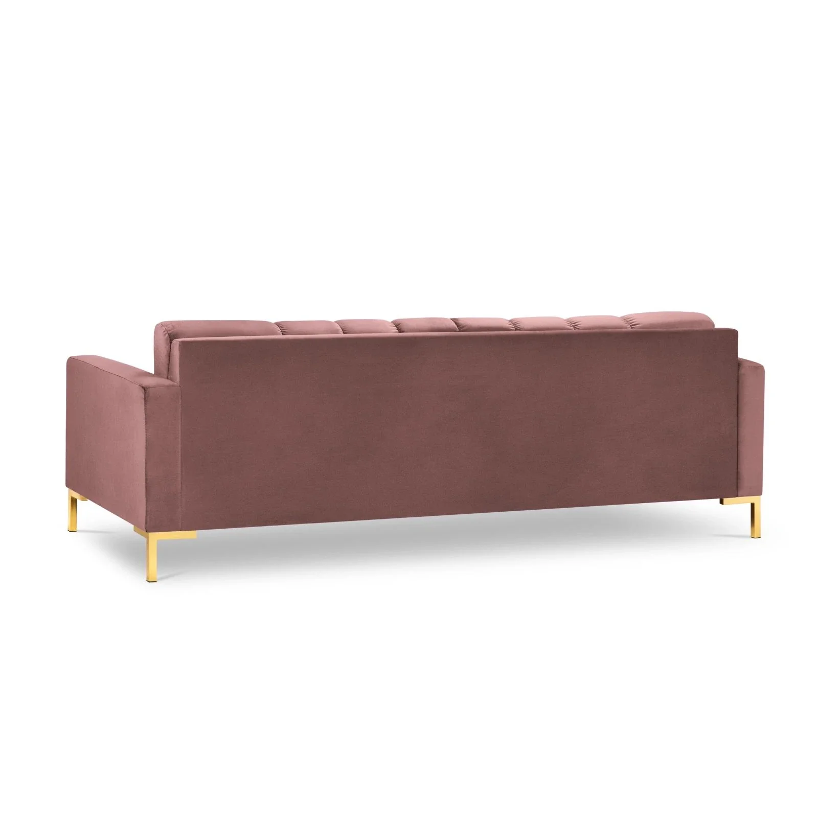 Mamaia 4-Sitzer Sofa, Beine Goldmetall, mit Bezug aus Samt oder Strukturstoff, 217x96 cm - Image 60