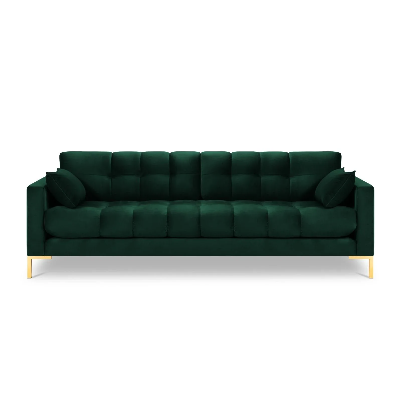 Mamaia 4-Sitzer Sofa, Beine Goldmetall, mit Bezug aus Samt oder Strukturstoff, 217x96 cm - Image 75