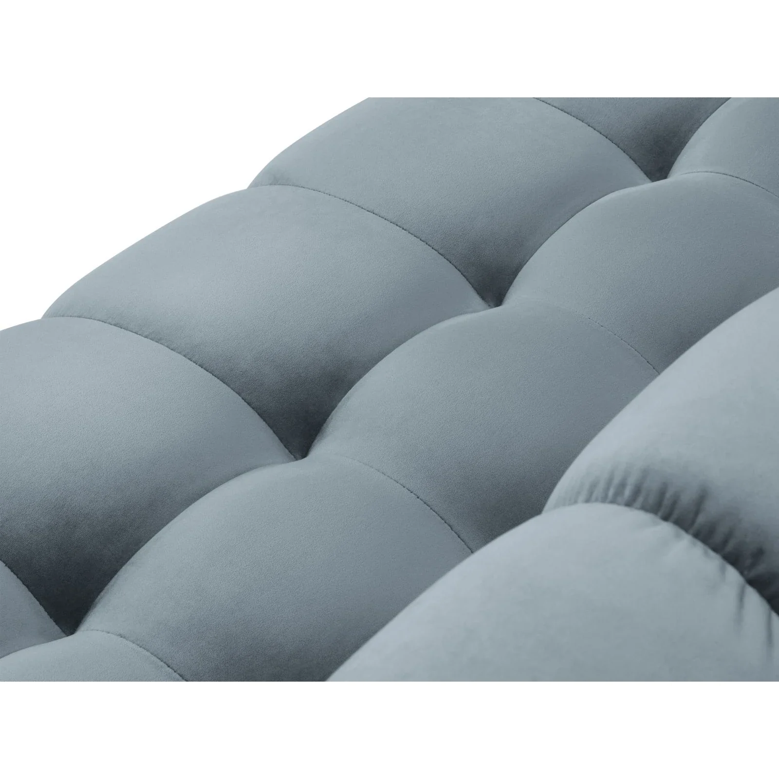 Mamaia 5-Sitzer Ecksofa symmetrisch, Metallbeine Schwarz, mit Bezug aus Samt oder Strukturstoff, 256x256 cm - Image 127