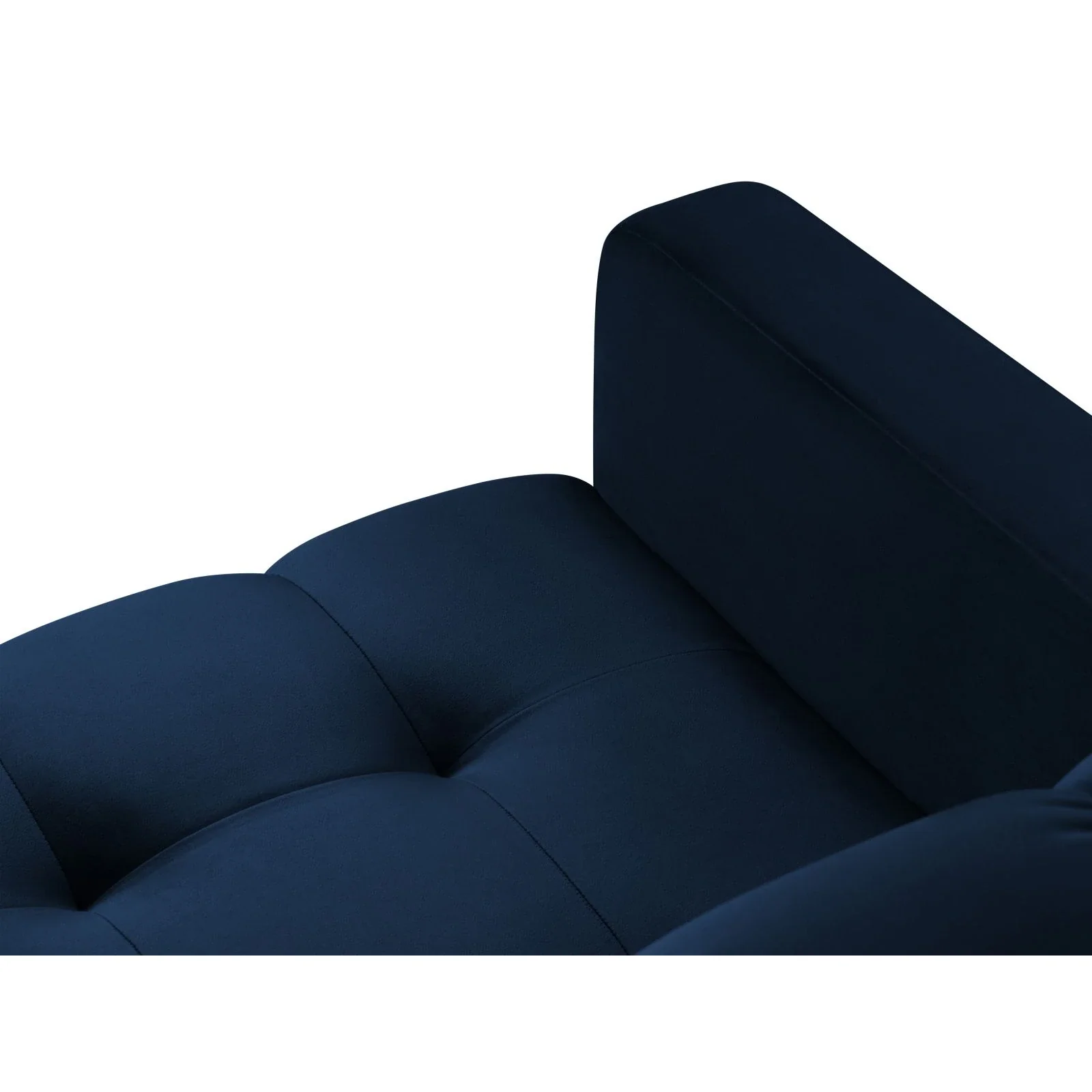 Mamaia 5-Sitzer Ecksofa symmetrisch, Metallbeine Schwarz, mit Bezug aus Samt oder Strukturstoff, 256x256 cm - Image 134