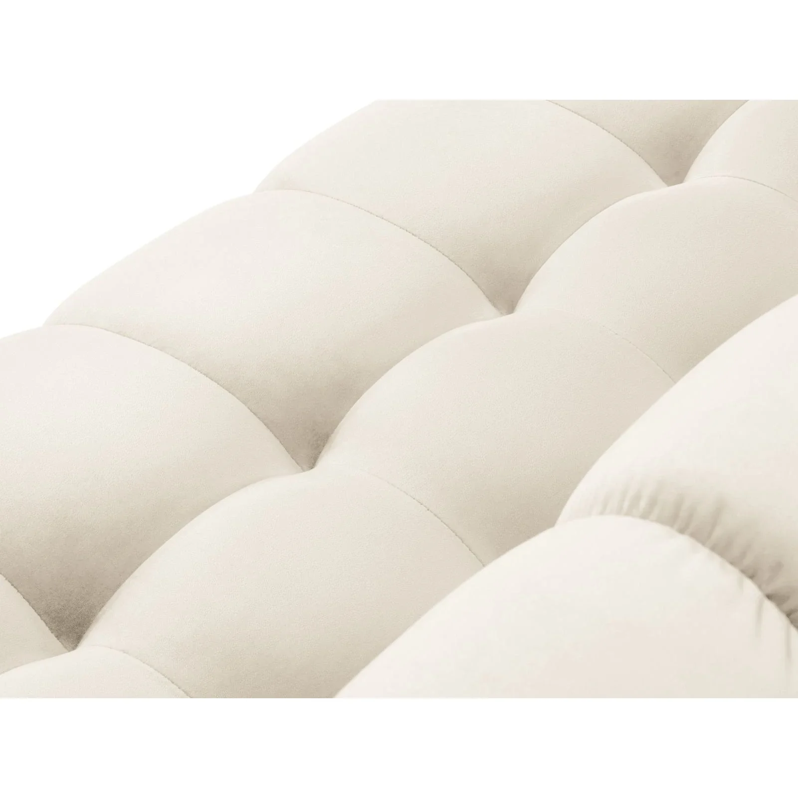 Mamaia 5-Sitzer Ecksofa symmetrisch, Metallbeine Schwarz, mit Bezug aus Samt oder Strukturstoff, 256x256 cm - Image 47