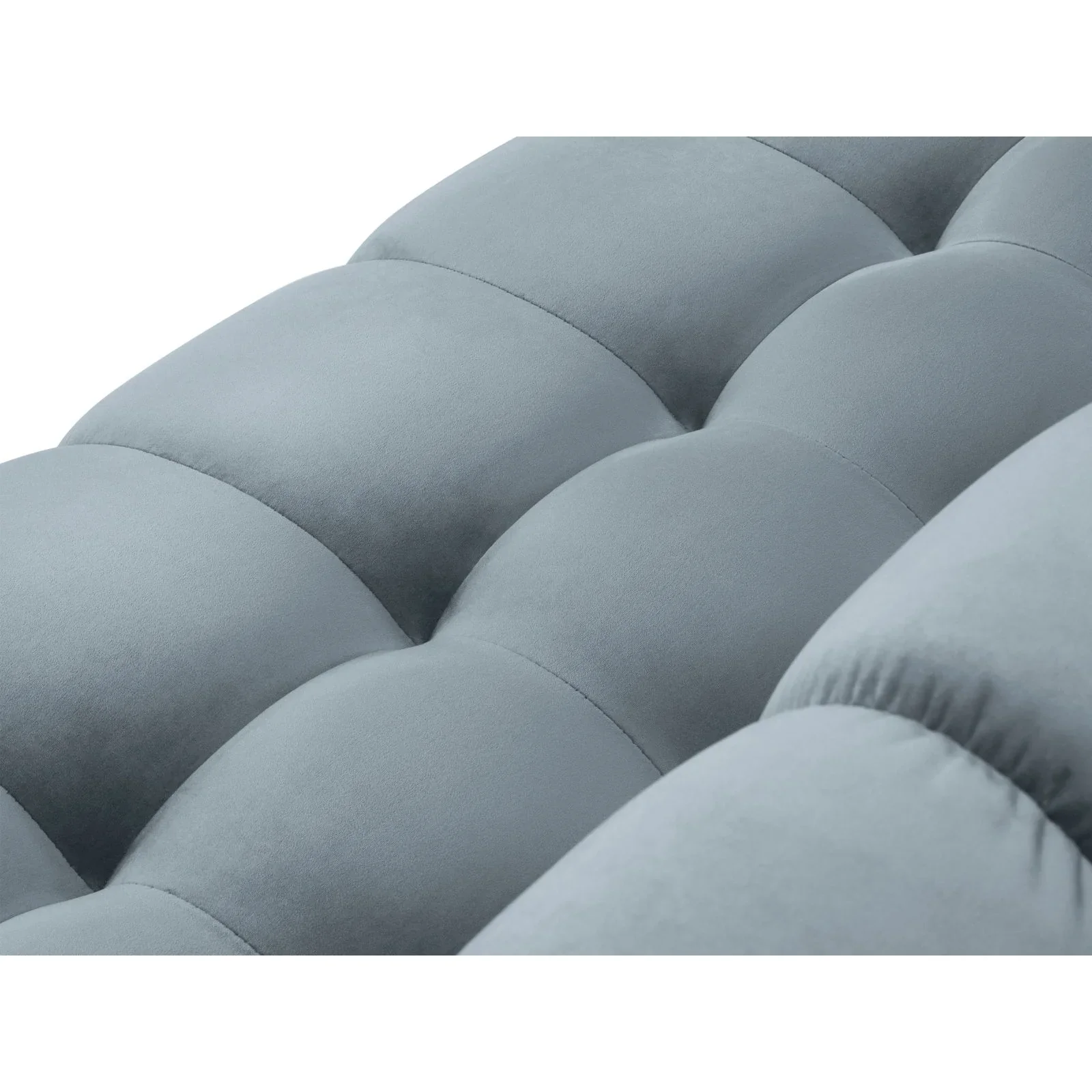 Mamaia 7-Sitzer Panorama-Ecksofa, Rechte Seite, Metallbeine Schwarz, mit Bezug aus Samt oder Strukturstoff, 327x256 cm - Image 116