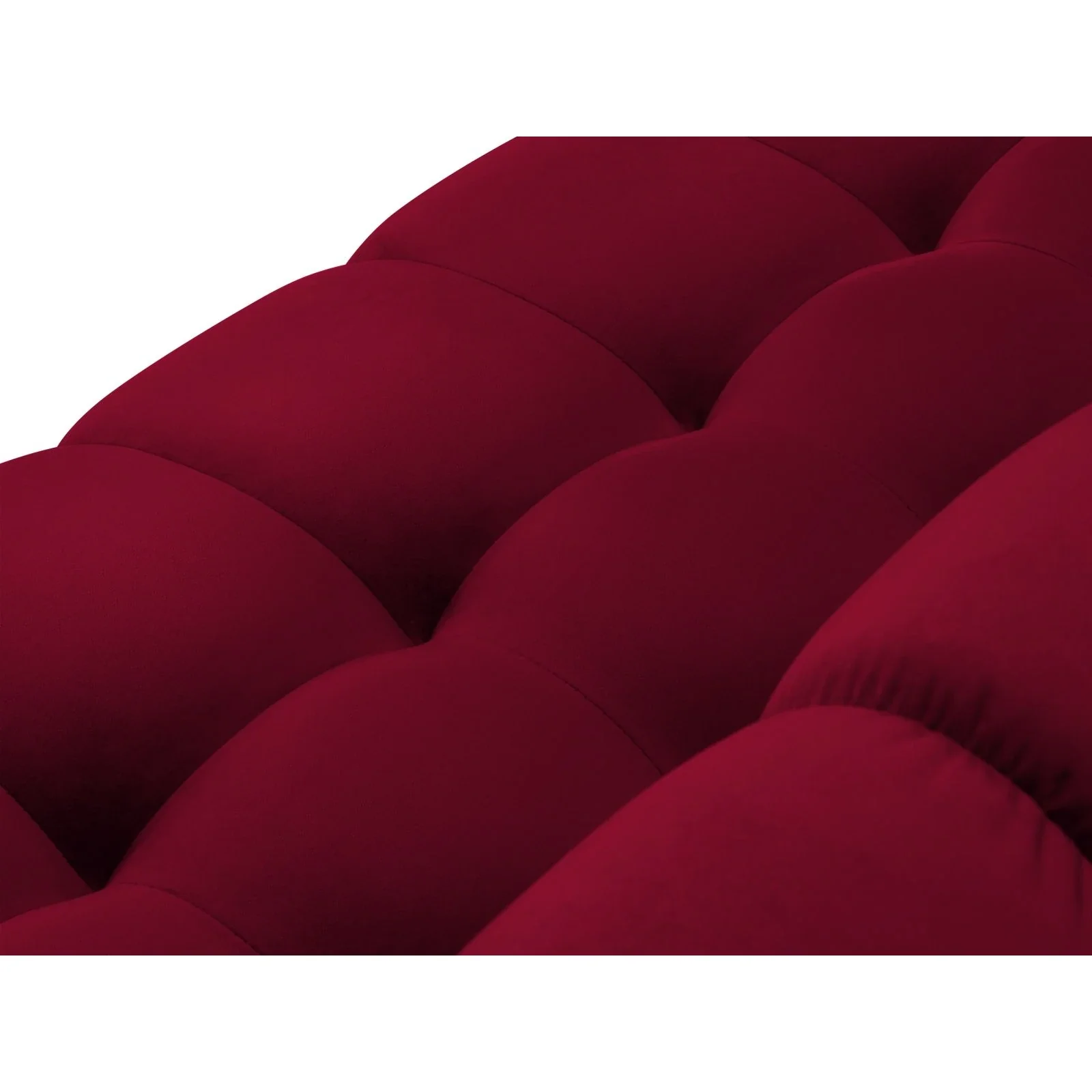 Mamaia 9-Sitzer Panorama-Sofa symmetrisch, Metallbeine Schwarz, mit Bezug aus Samt oder Strukturstoff, 337x256 cm - Image 73