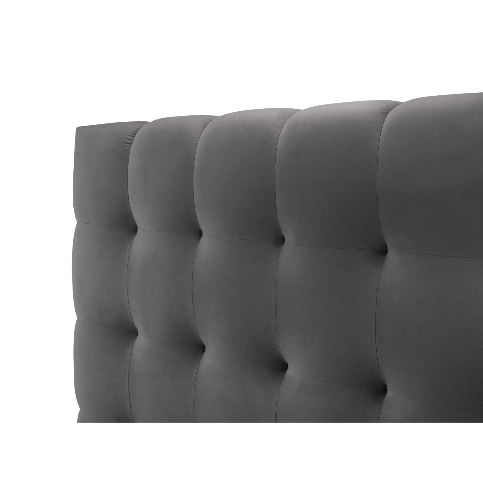 Mamaia Bett mit Stauraum und Kopfteil in Samt oder Strukturstoff, 140x200 cm - Image 96