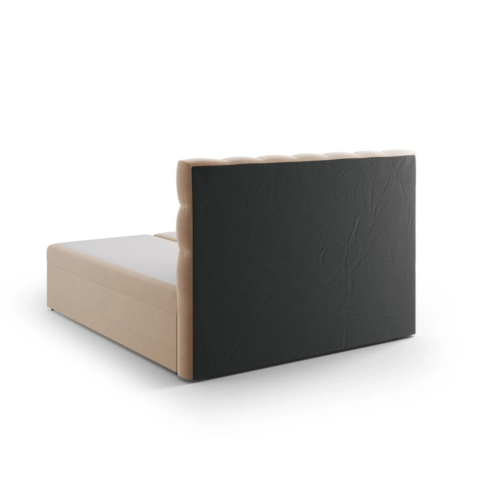 Mamaia Boxspringbett mit Stauraum und Kopfteil in Samt, 140x200 cm - Image 10