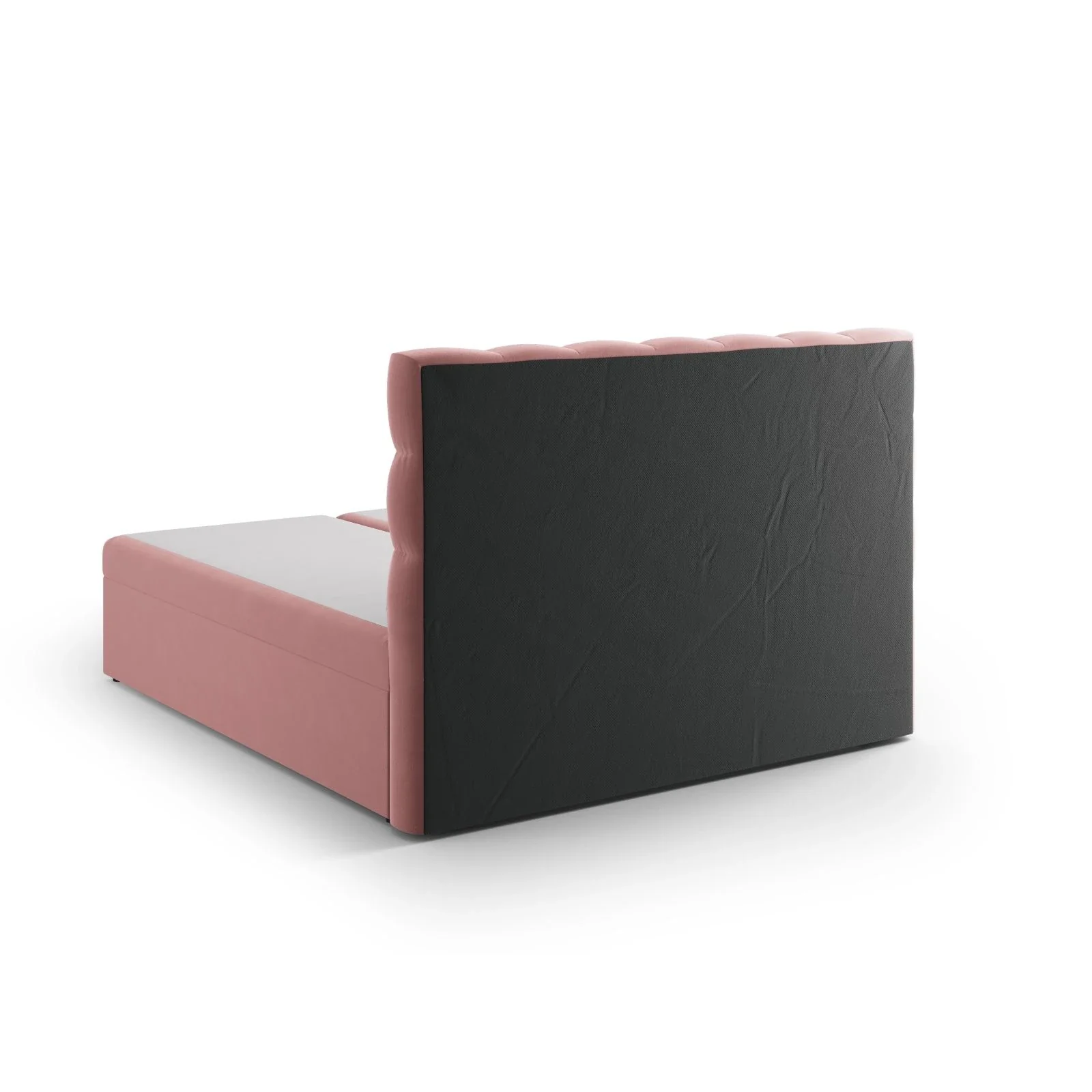 Mamaia Boxspringbett mit Stauraum und Kopfteil in Samt, 140x200 cm - Image 16