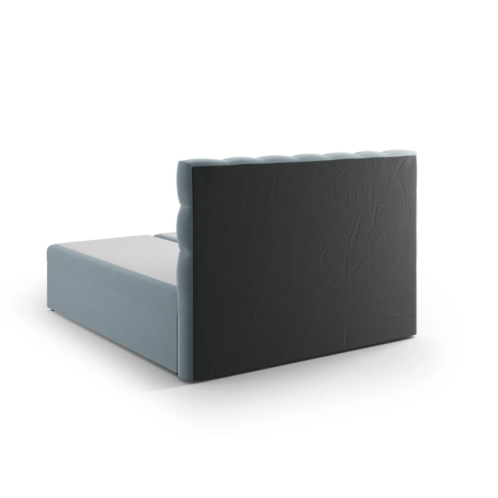 Mamaia Boxspringbett mit Stauraum und Kopfteil in Samt, 140x200 cm - Image 22