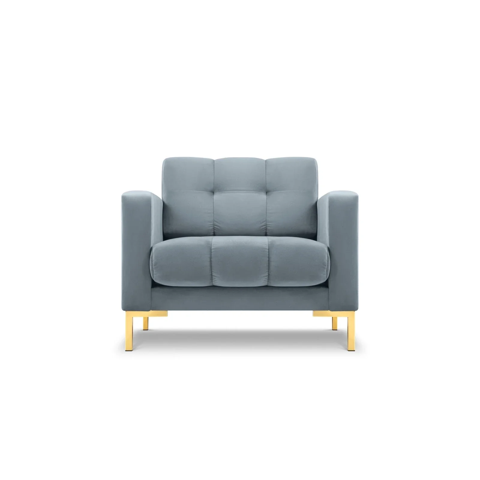Mamaia Sessel, Beine Goldmetall, mit Bezug aus Samt oder Strukturstoff, 87x96 cm - Image 101