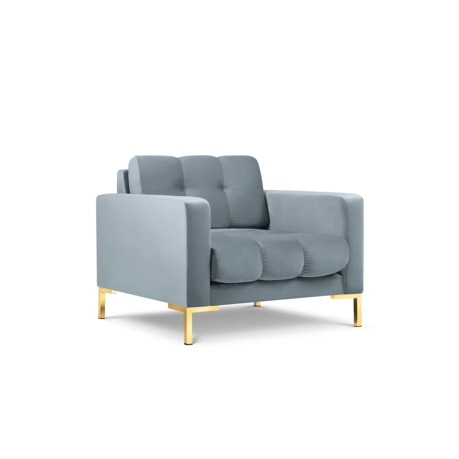 Mamaia Sessel, Beine Goldmetall, mit Bezug aus Samt oder Strukturstoff, 87x96 cm - Image 103