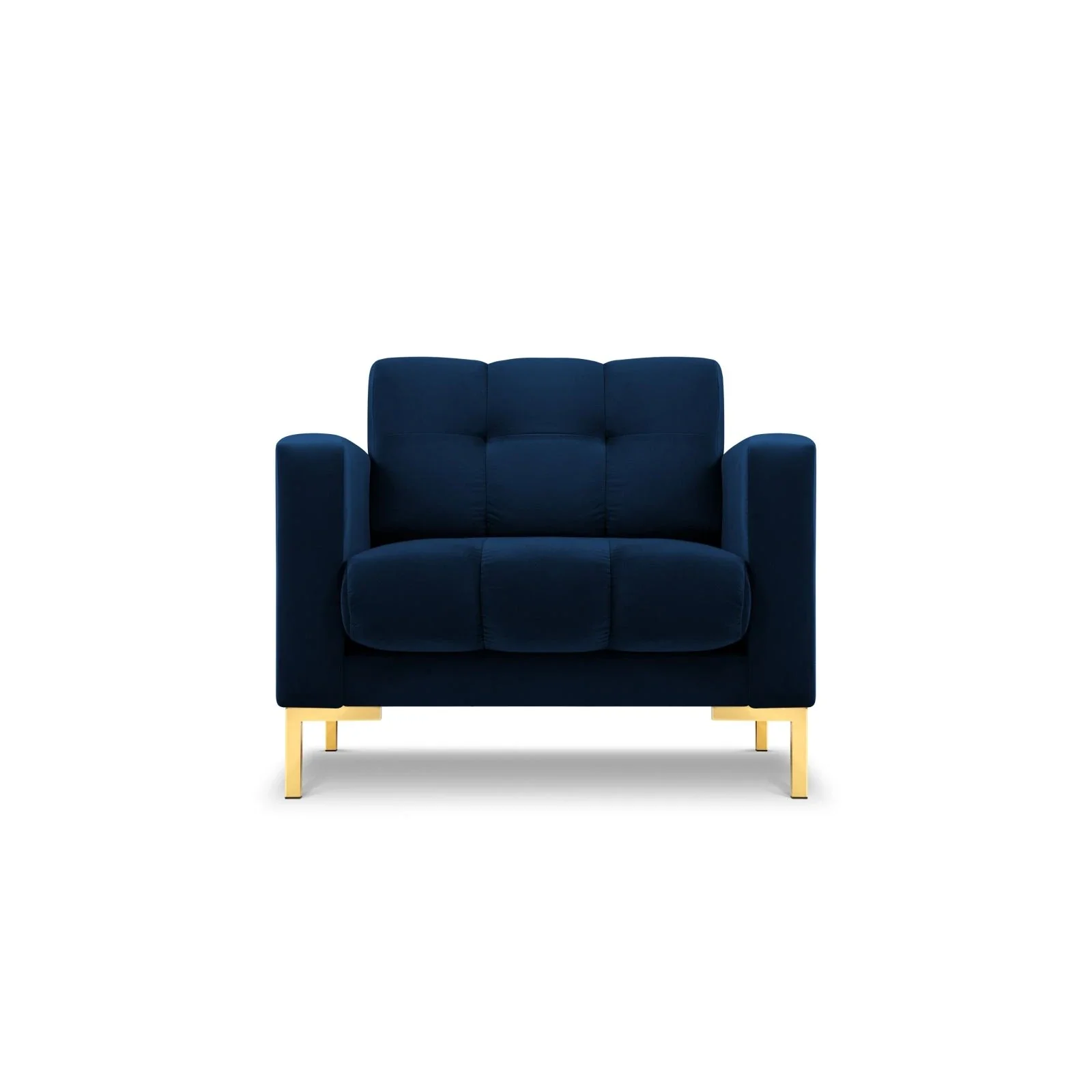 Mamaia Sessel, Beine Goldmetall, mit Bezug aus Samt oder Strukturstoff, 87x96 cm - Image 107