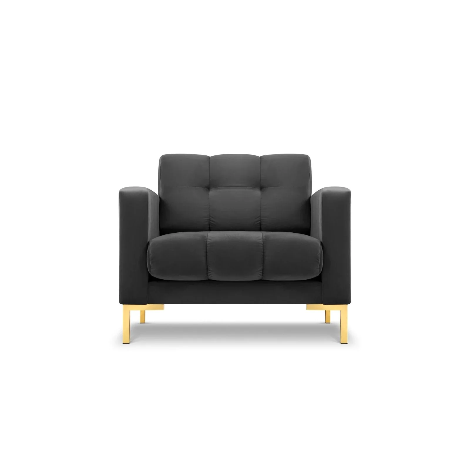Mamaia Sessel, Beine Goldmetall, mit Bezug aus Samt oder Strukturstoff, 87x96 cm - Image 59