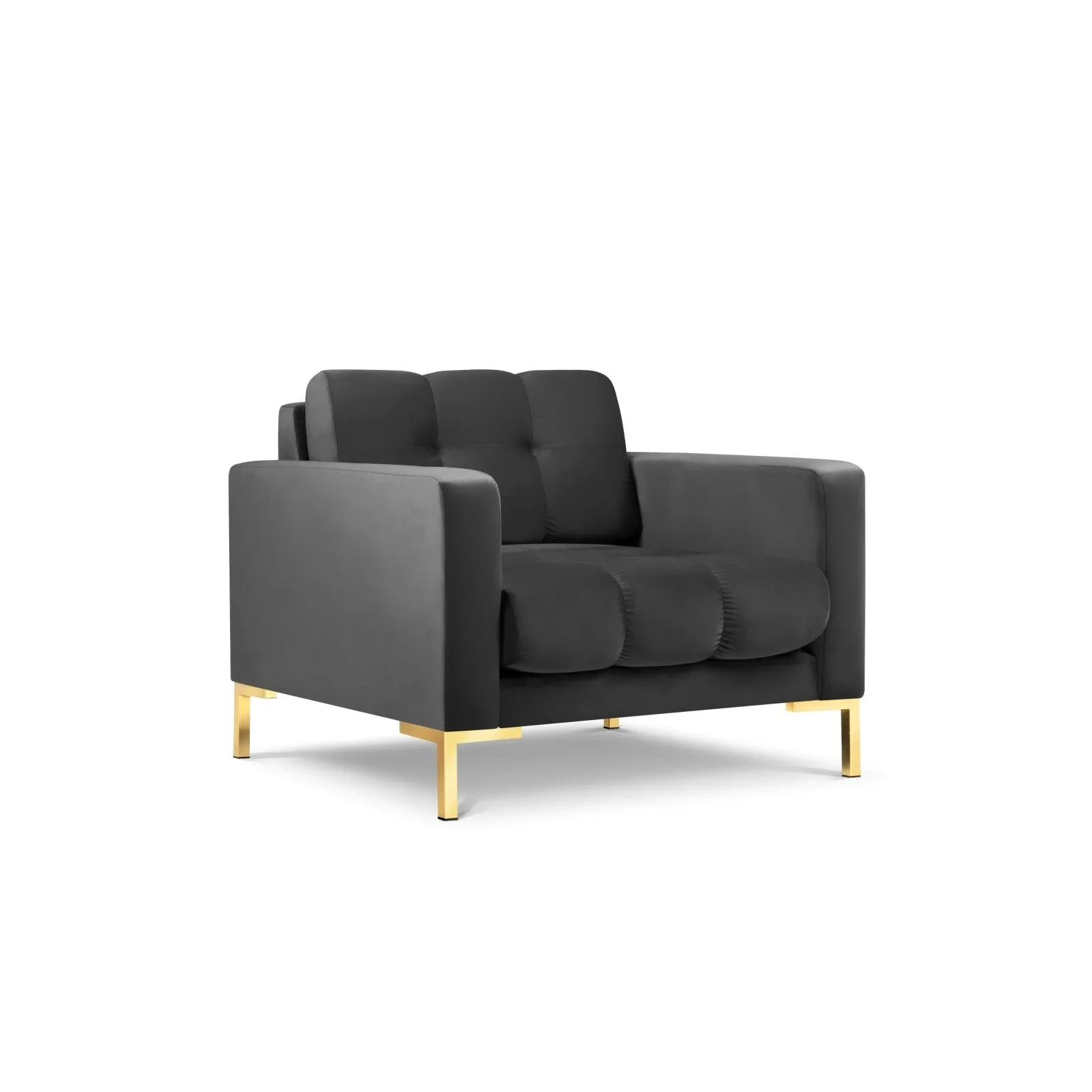 Mamaia Sessel, Beine Goldmetall, mit Bezug aus Samt oder Strukturstoff, 87x96 cm - Image 61