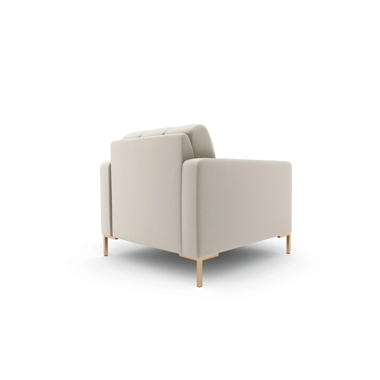 Mamaia Sessel, Beine Goldmetall, mit Bezug aus Samt oder Strukturstoff, 87x96 cm - Image 8