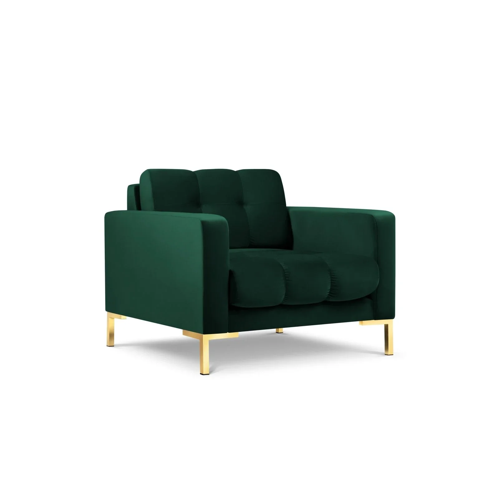 Mamaia Sessel, Beine Goldmetall, mit Bezug aus Samt oder Strukturstoff, 87x96 cm - Image 97