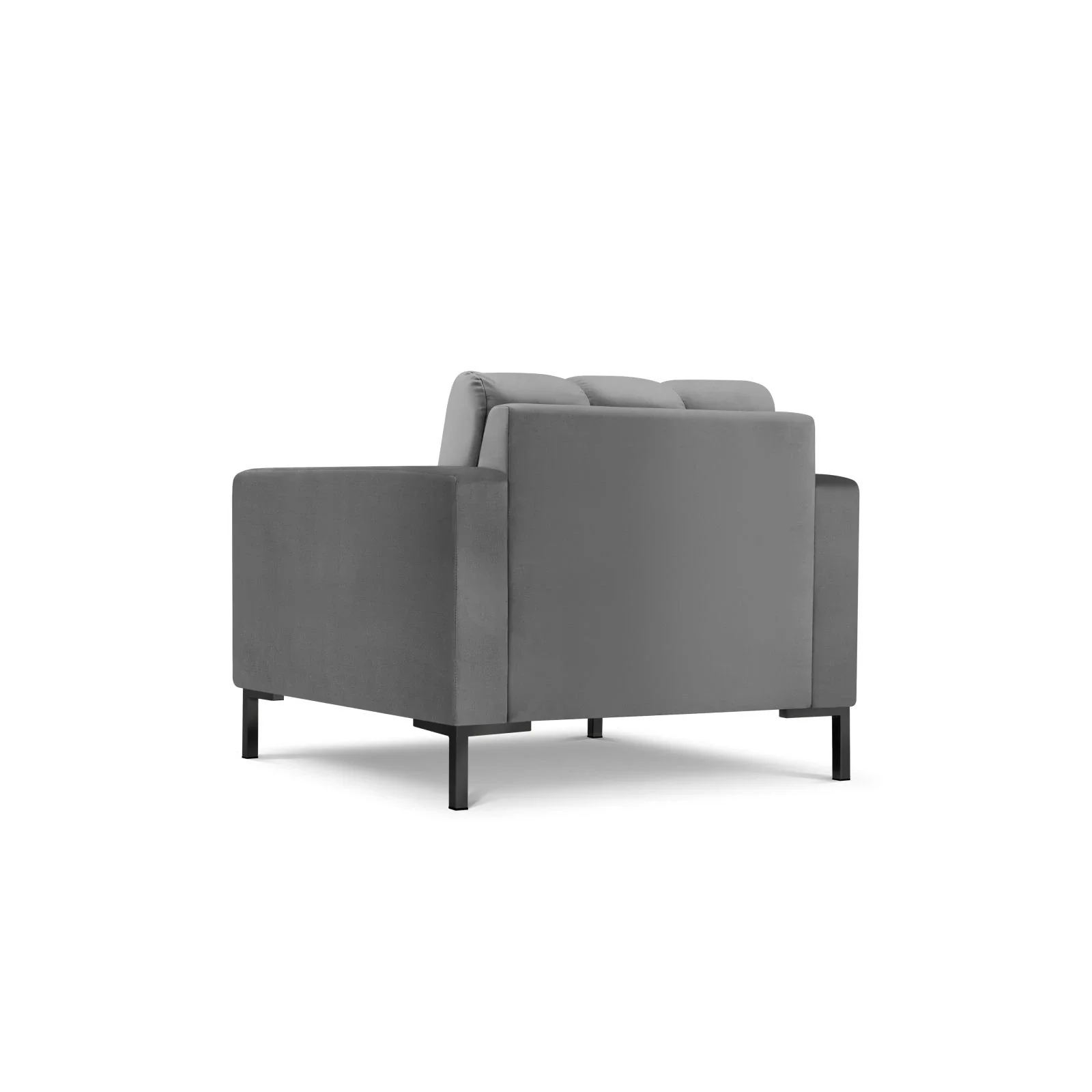 Mamaia Sessel, Metallbeine Schwarz, mit Bezug aus Samt oder Strukturstoff, 87x96 cm - Image 56