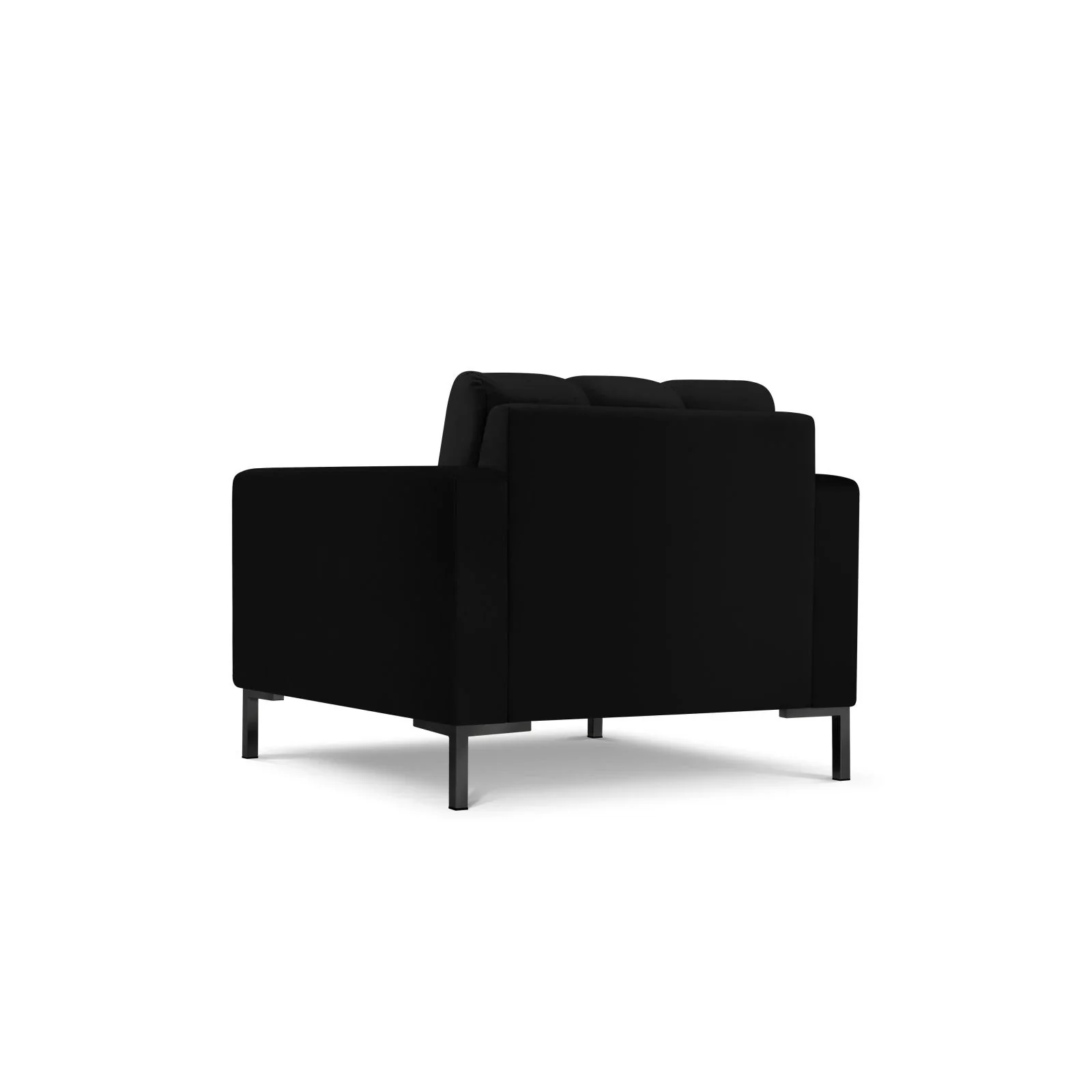 Mamaia Sessel, Metallbeine Schwarz, mit Bezug aus Samt oder Strukturstoff, 87x96 cm - Image 68