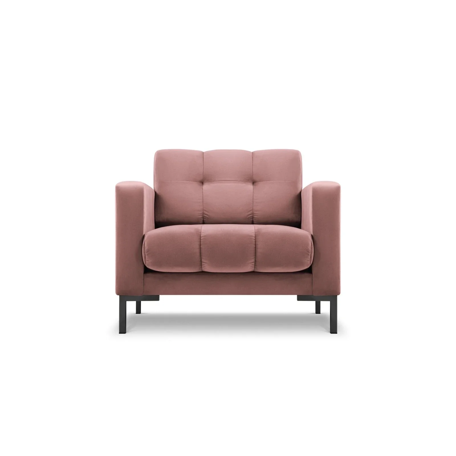Mamaia Sessel, Metallbeine Schwarz, mit Bezug aus Samt oder Strukturstoff, 87x96 cm - Image 83