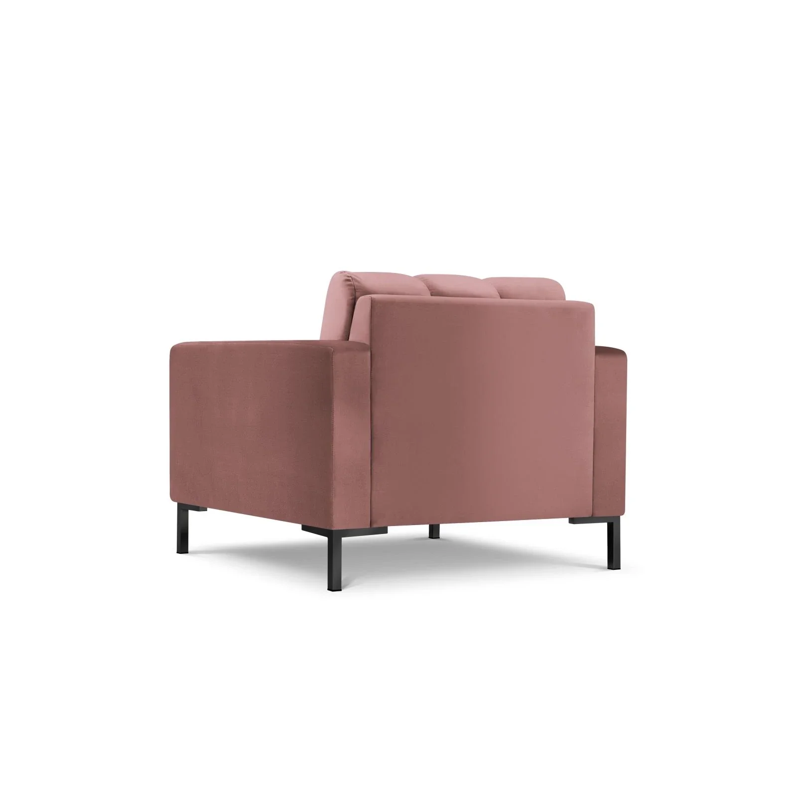 Mamaia Sessel, Metallbeine Schwarz, mit Bezug aus Samt oder Strukturstoff, 87x96 cm - Image 86