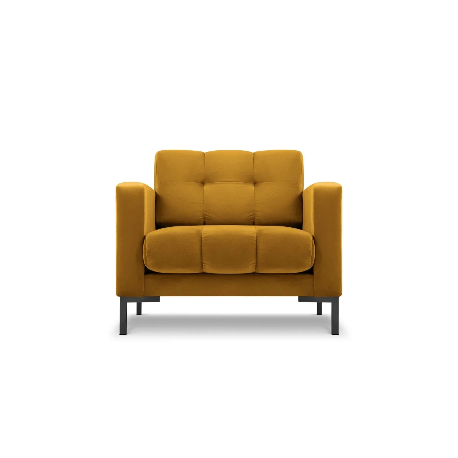Mamaia Sessel, Metallbeine Schwarz, mit Bezug aus Samt oder Strukturstoff, 87x96 cm - Image 89