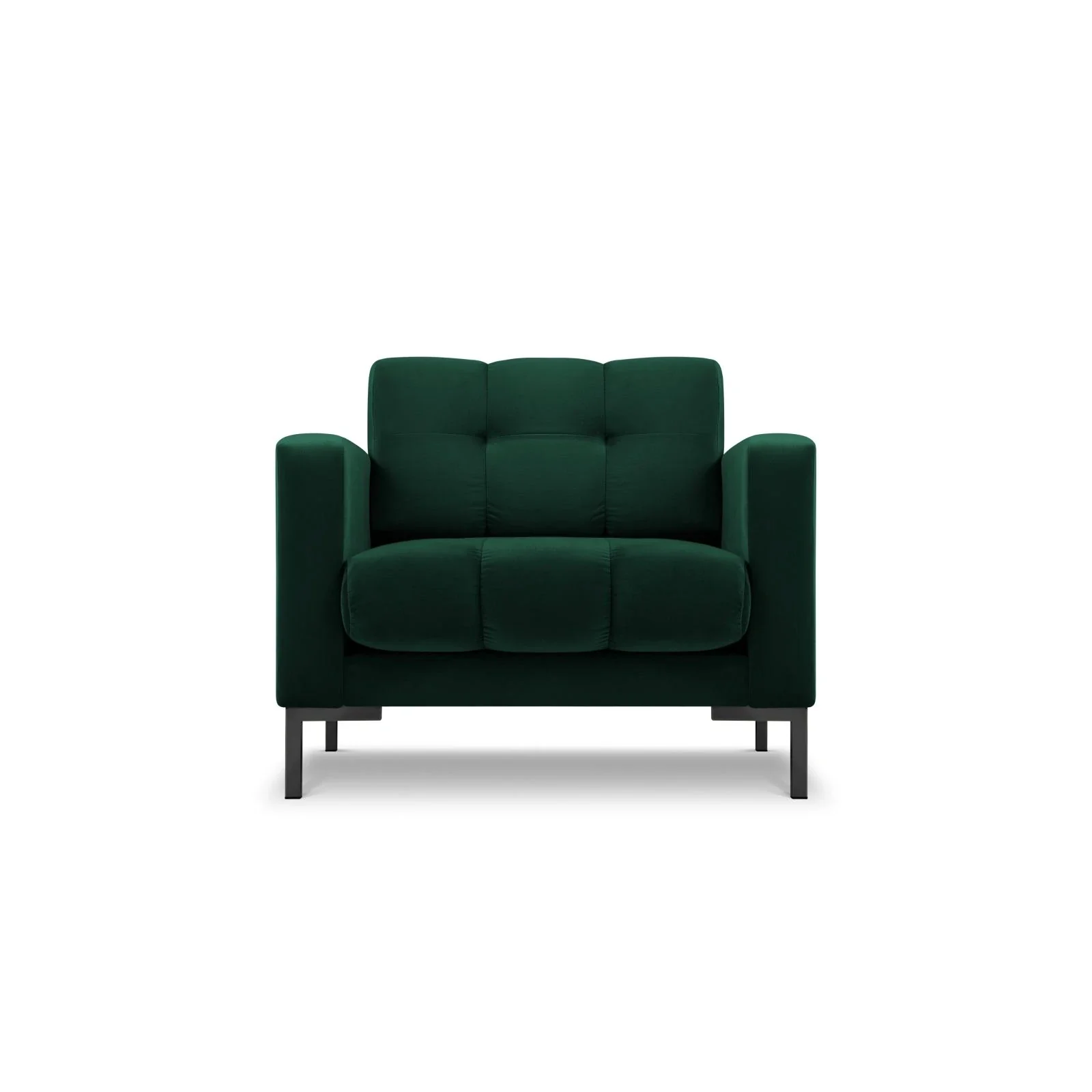 Mamaia Sessel, Metallbeine Schwarz, mit Bezug aus Samt oder Strukturstoff, 87x96 cm - Image 95