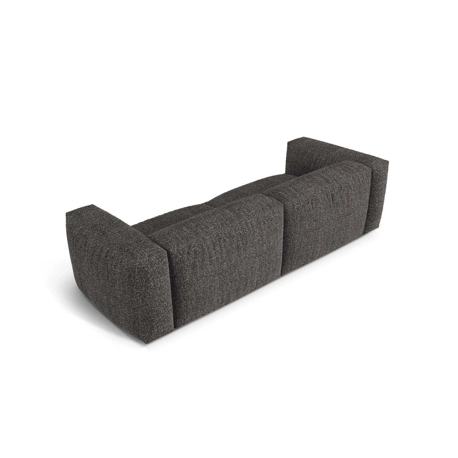 Martina 3-Sitzer Sofa, Sitztiefe 76 cm, aus Samt, Cord, Boucle oder Strukturstoff, 240x106 cm - Image 104